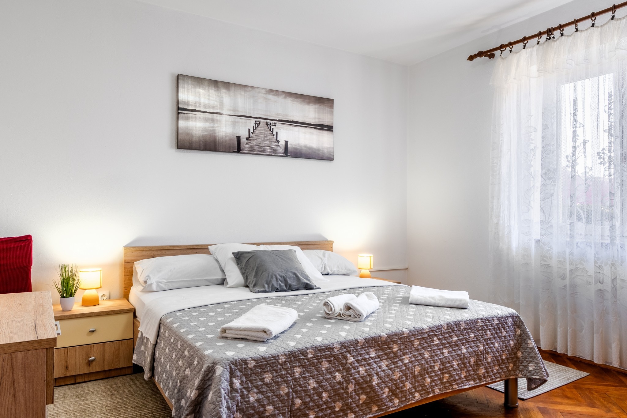 Three bedroom apartment with terrace Vir  A-a