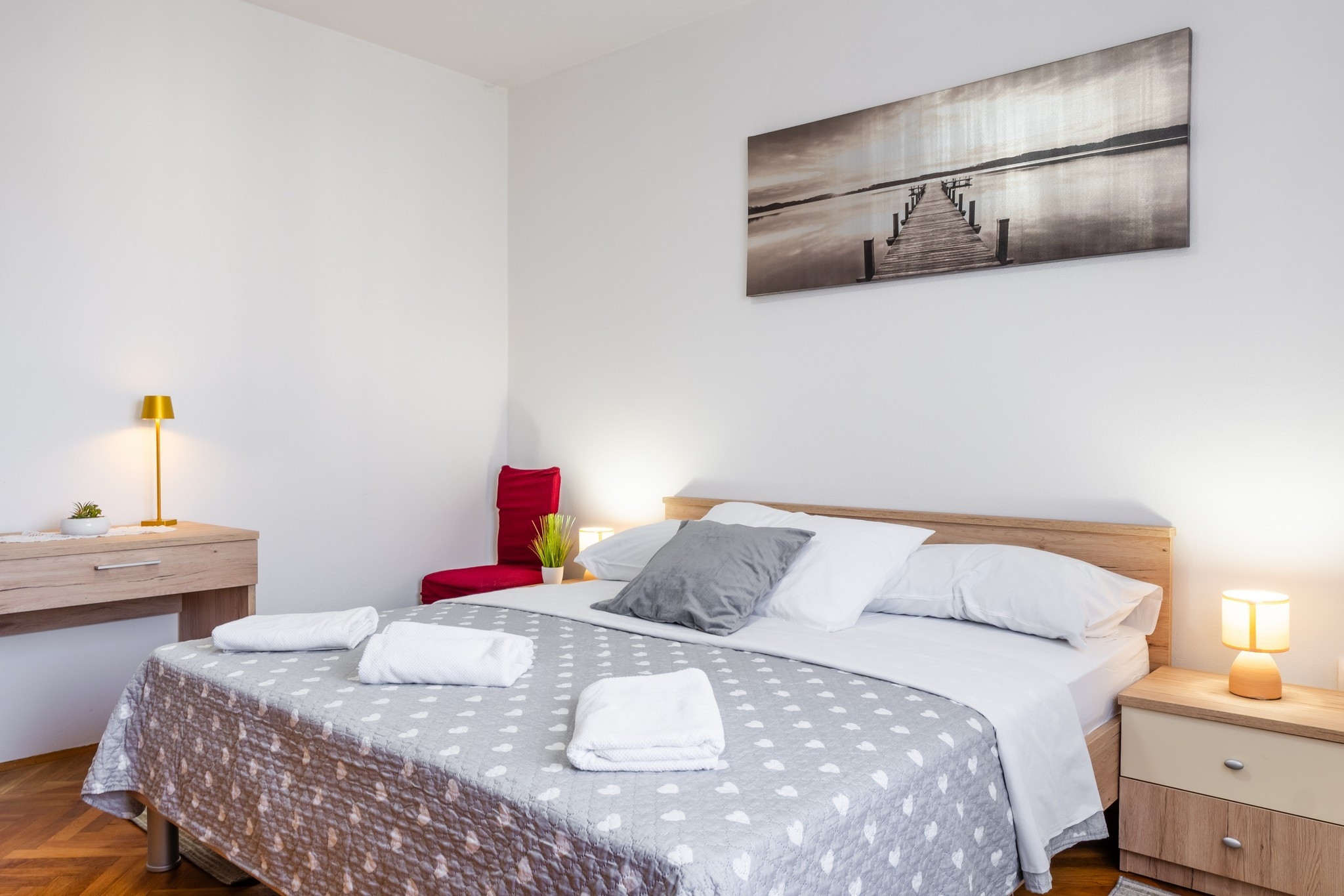 Three bedroom apartment with terrace Vir  A-a