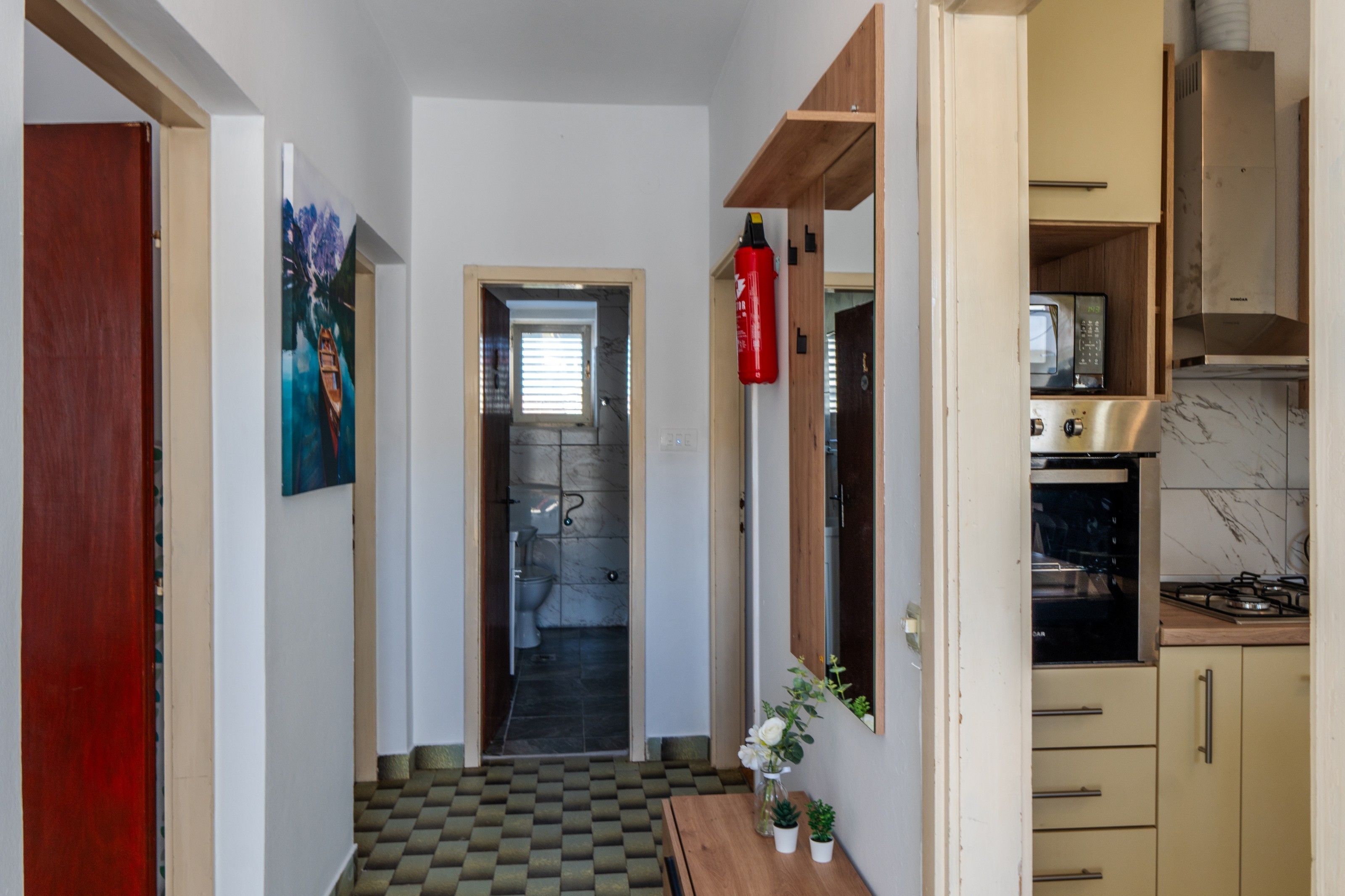 Three bedroom apartment with terrace Vir  A-a