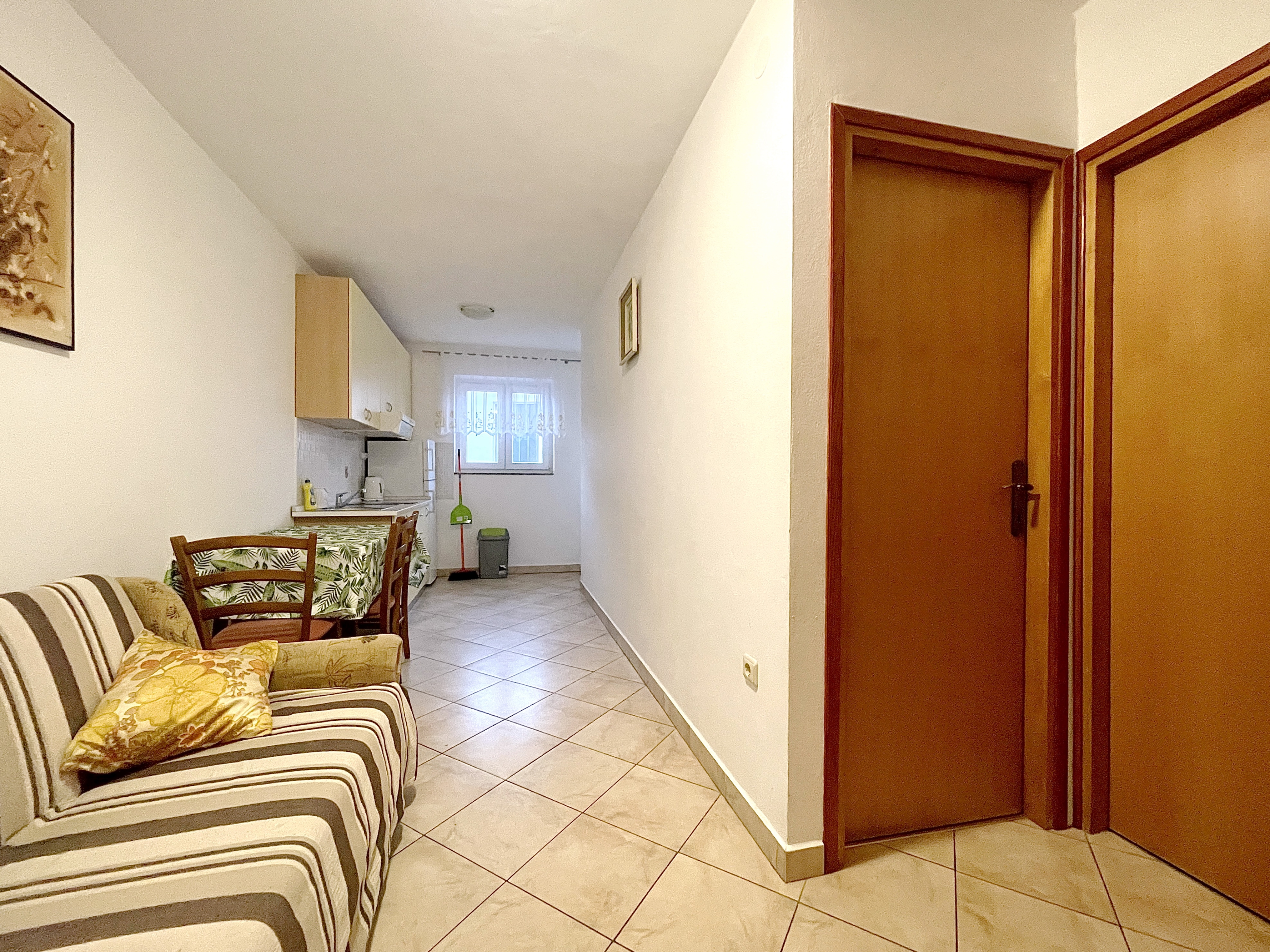 One bedroom apartment with terrace Baška, Krk (A-22687-b)