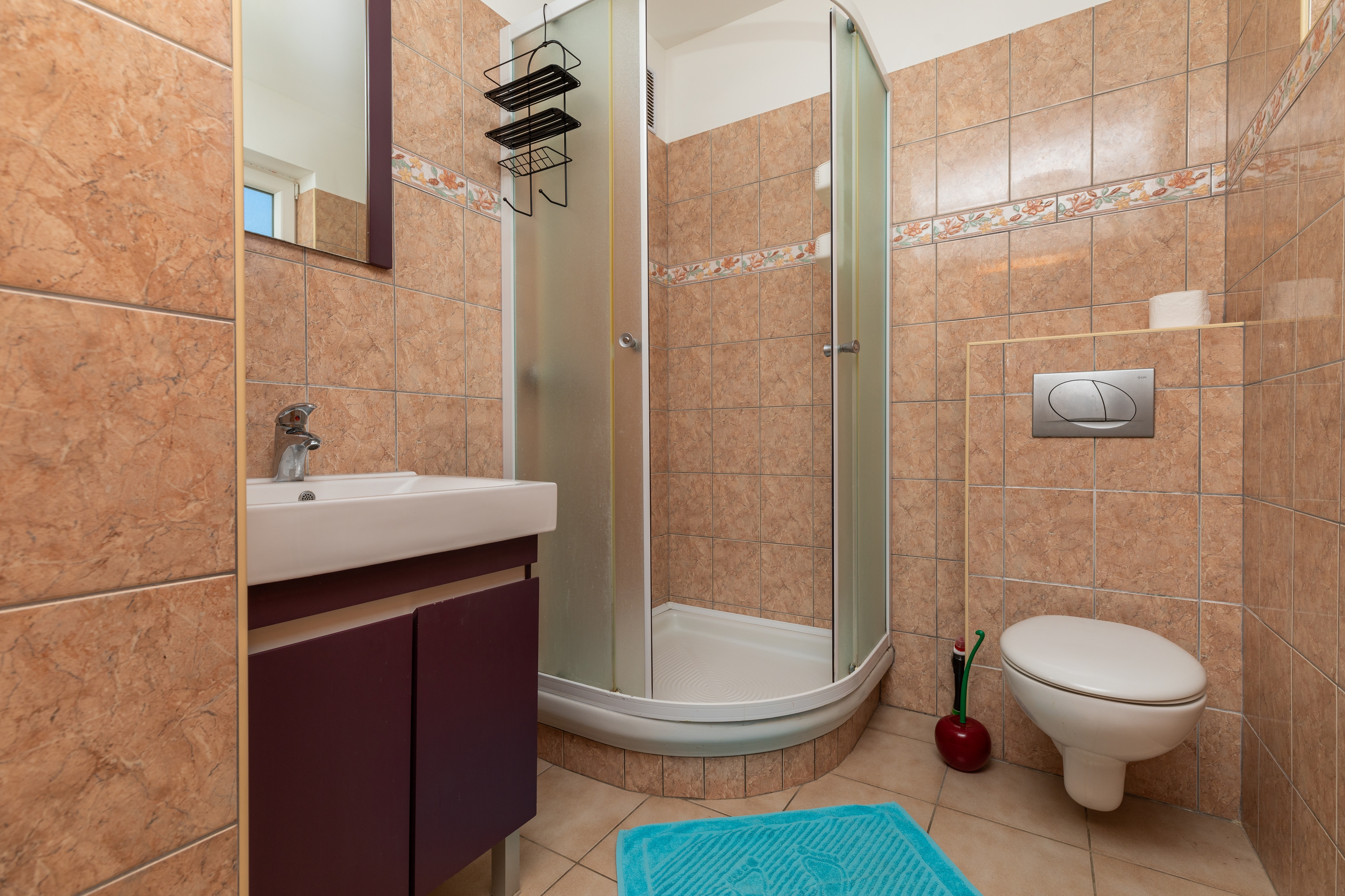 One bedroom apartment with terrace and sea view Igrane, Makarska  A-a