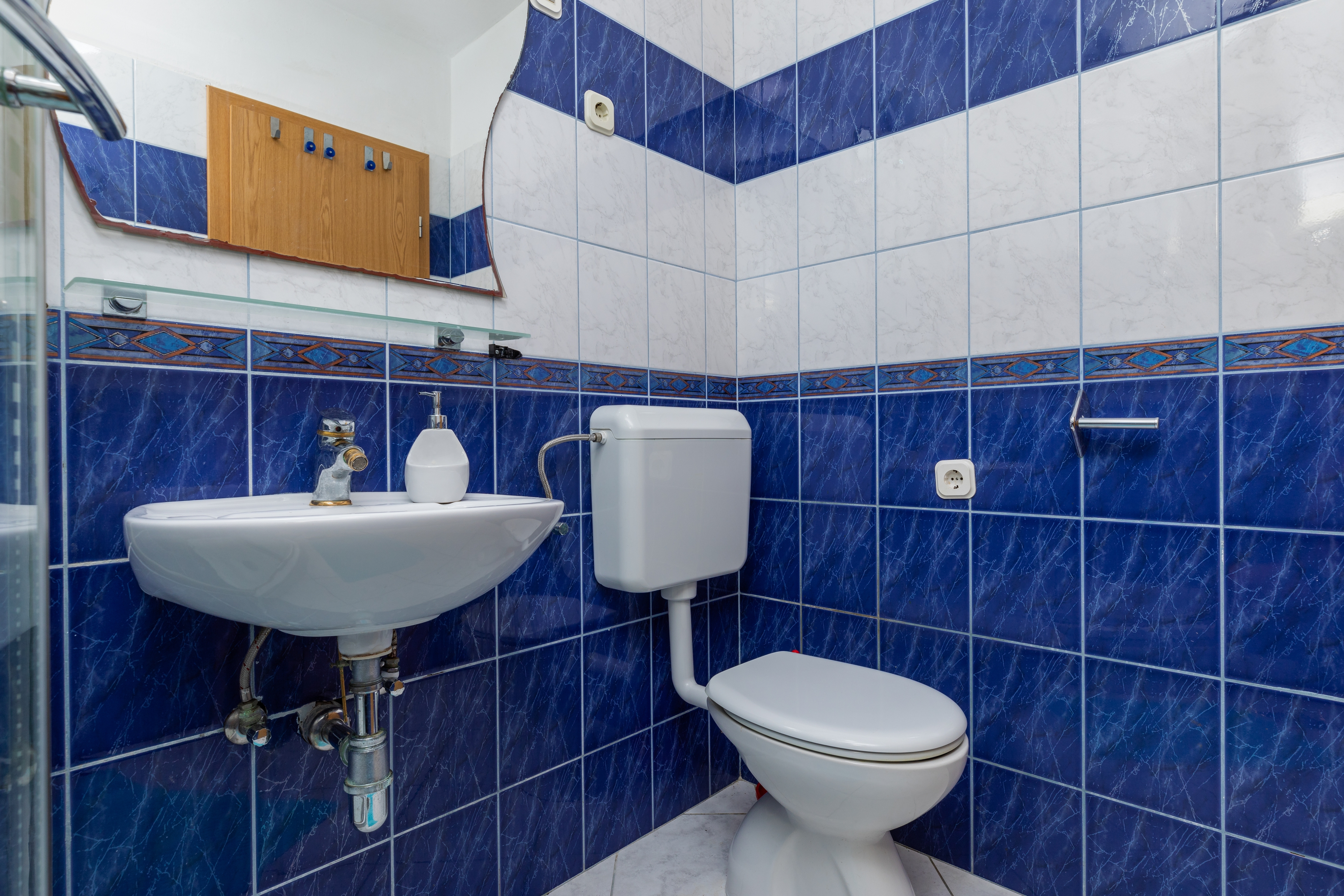 Two bedroom apartment with terrace and sea view Igrane, Makarska  A-c