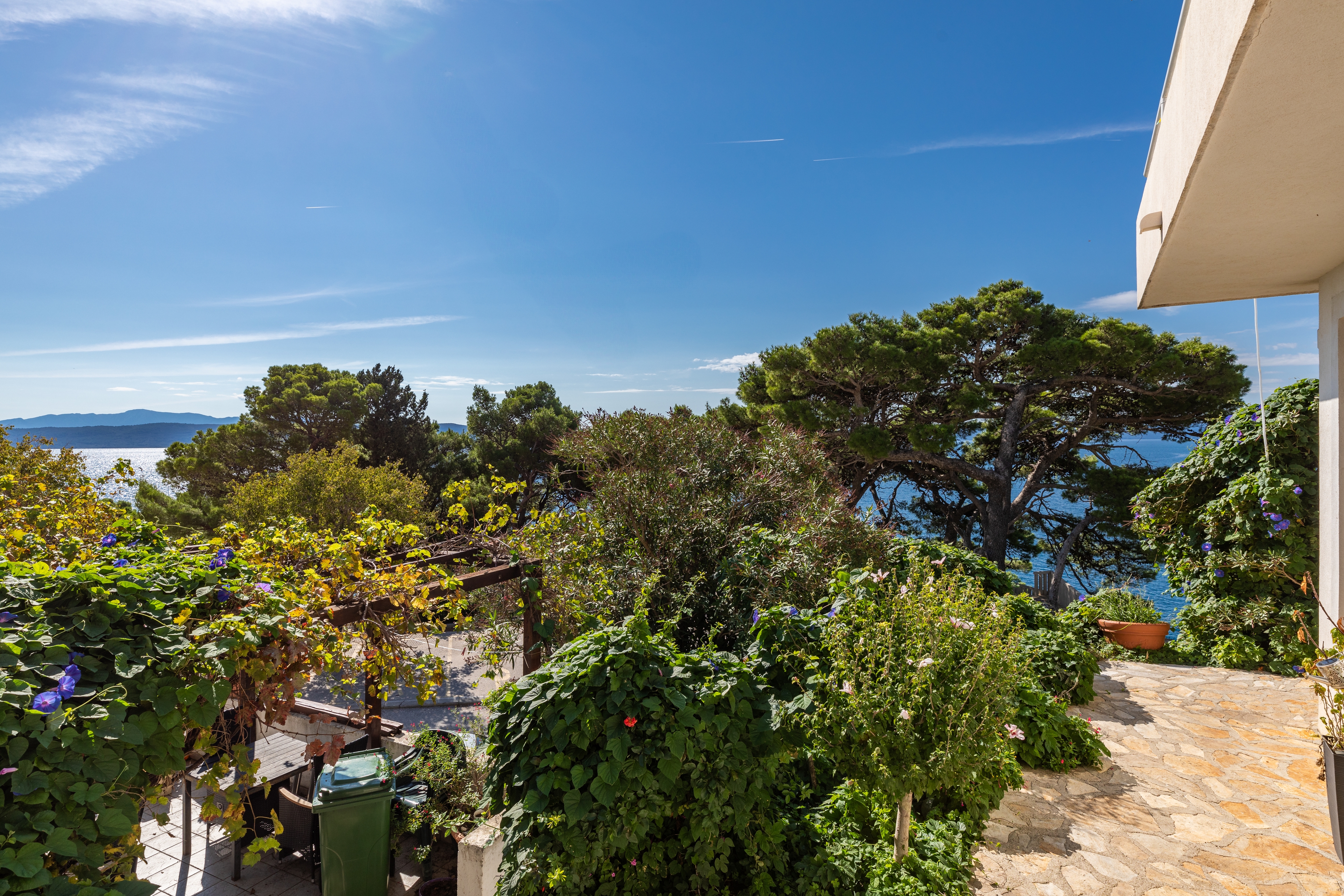 Two bedroom apartment with terrace and sea view Igrane, Makarska  A-c