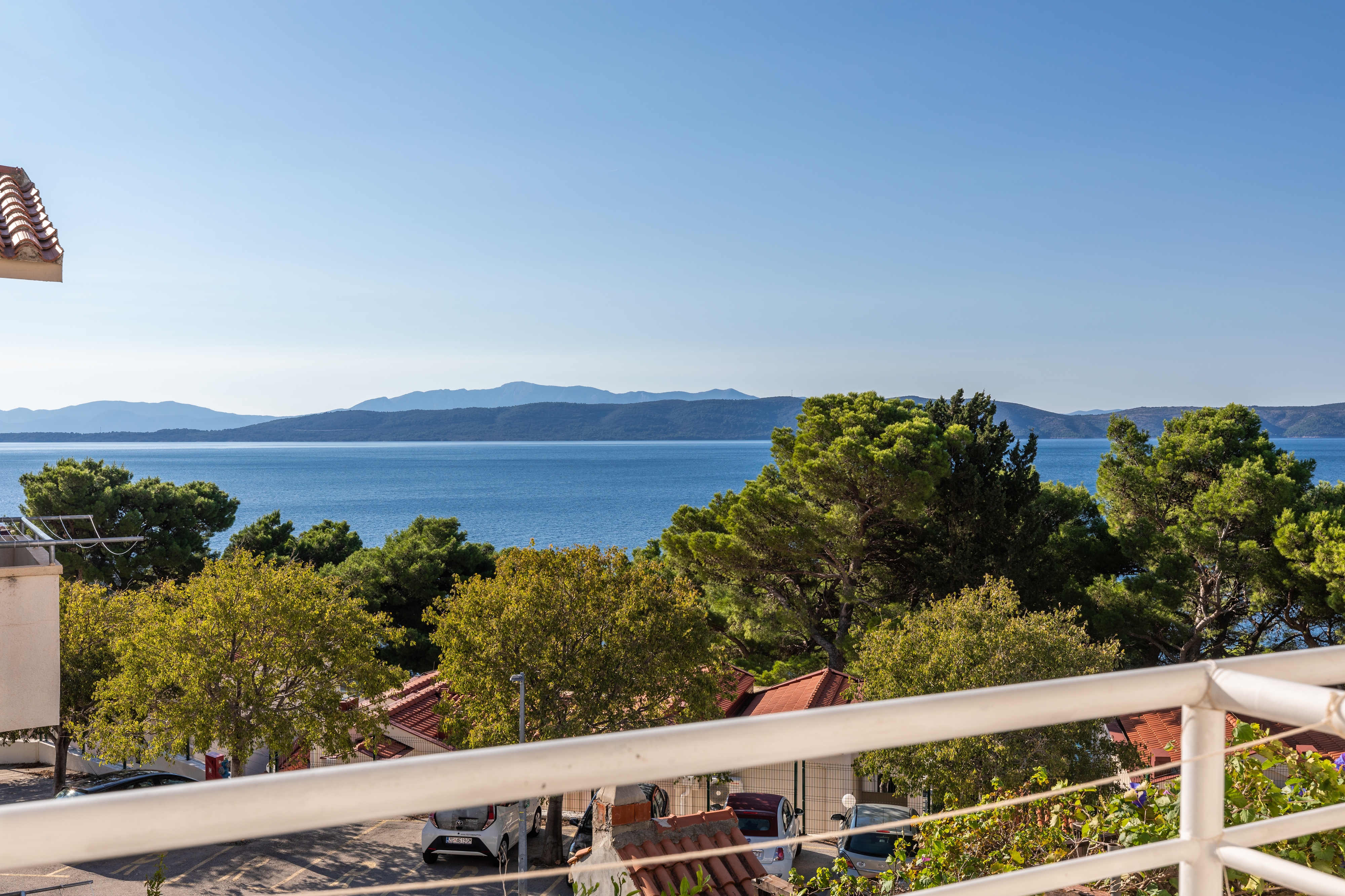 Studio flat with balcony and sea view Igrane, Makarska  AS-b