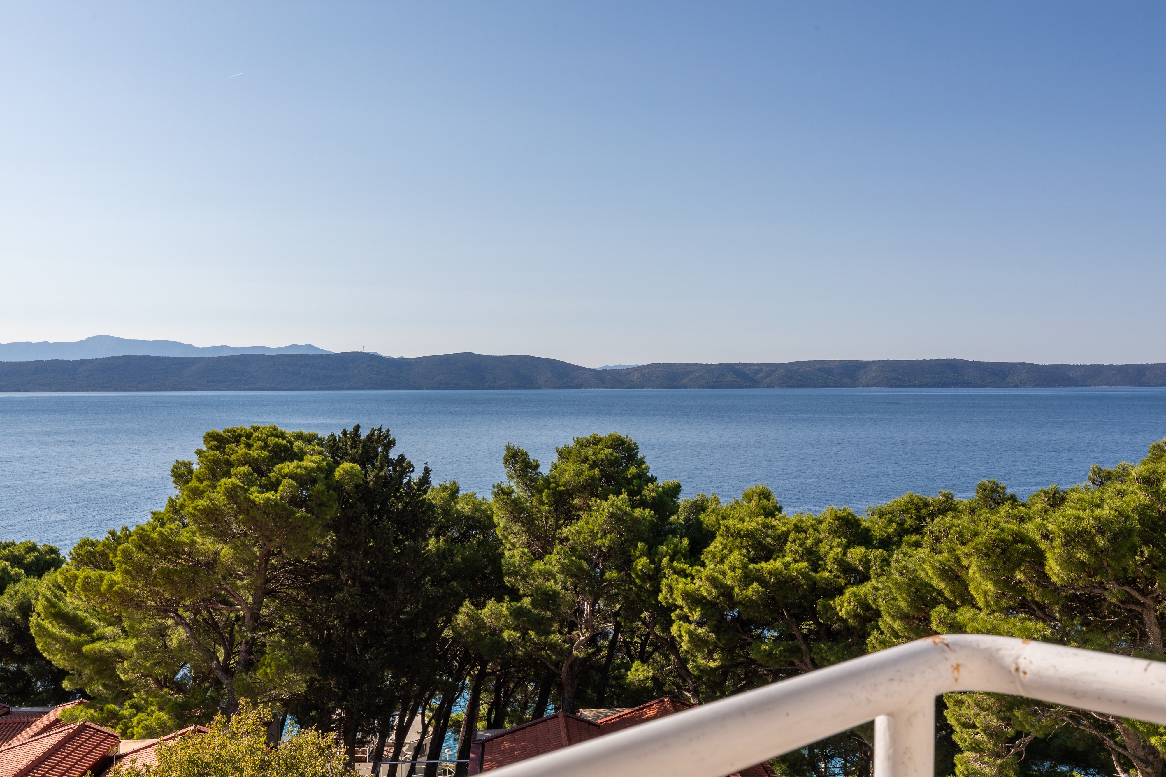 Studio flat with balcony and sea view Igrane, Makarska  AS-c