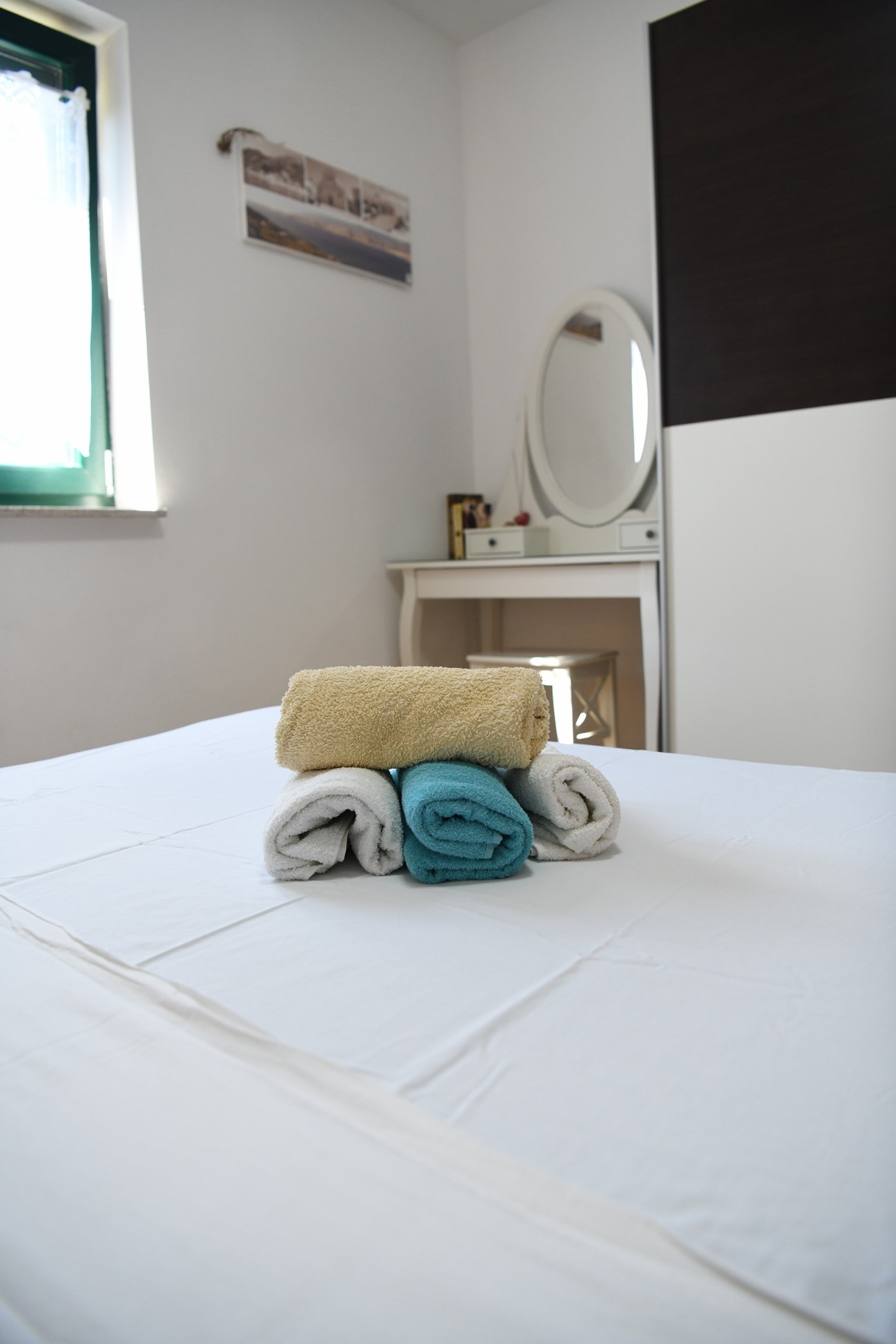 Two bedroom apartment with terrace and sea view Bošana, Pag  A-a