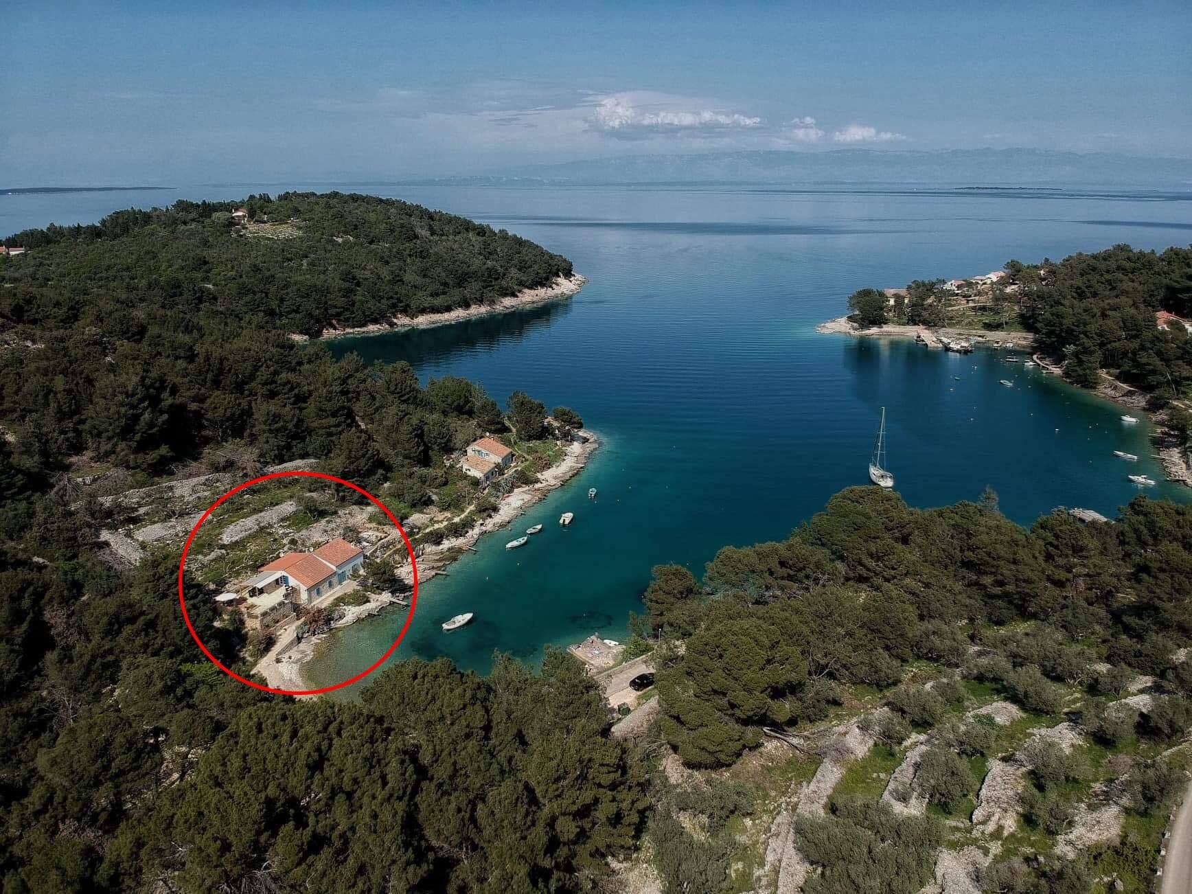 Trosobna kuća uz plažu Mali Lošinj, Lošinj  K