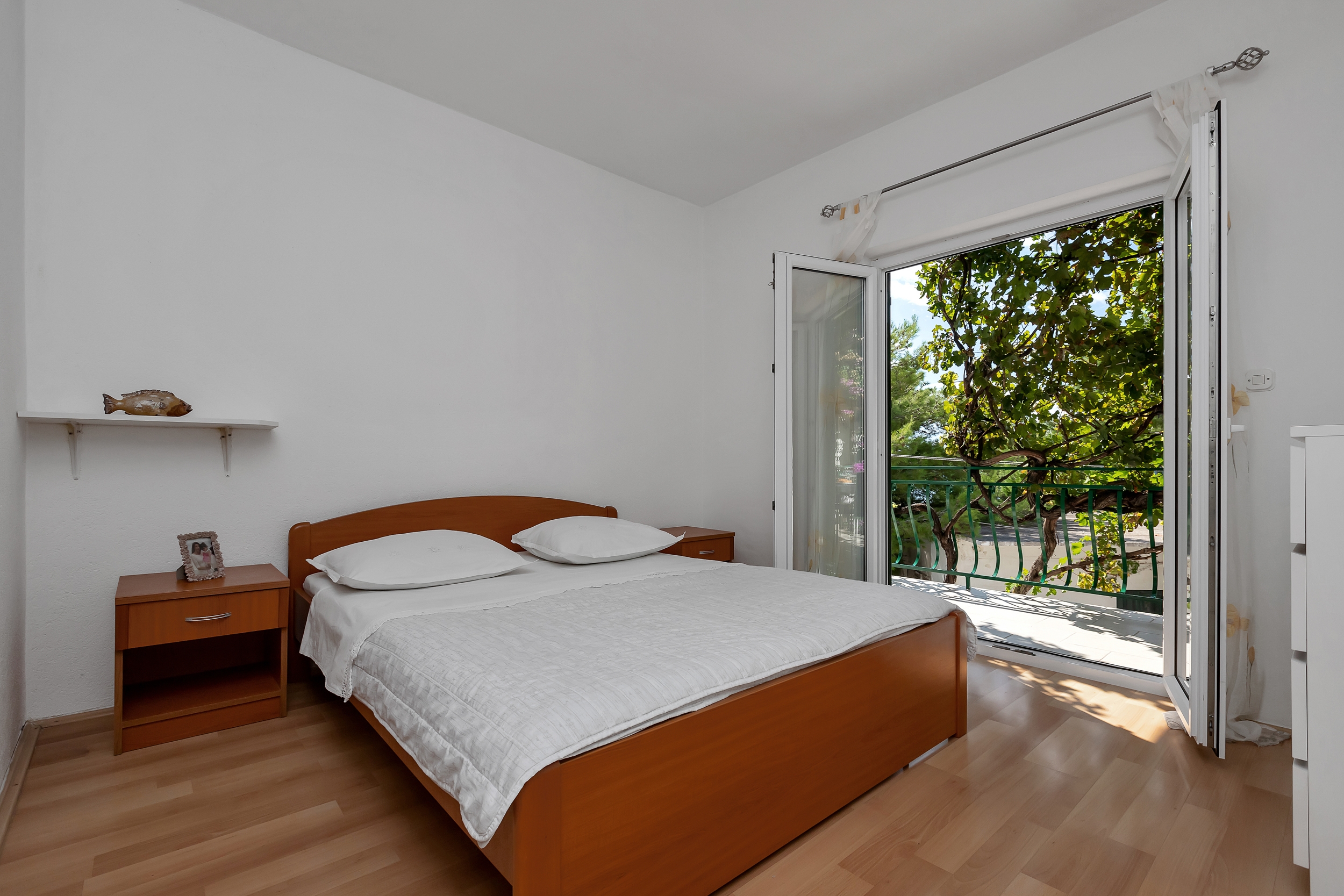 Two bedroom apartment with balcony and sea view Drašnice, Makarska  A-a
