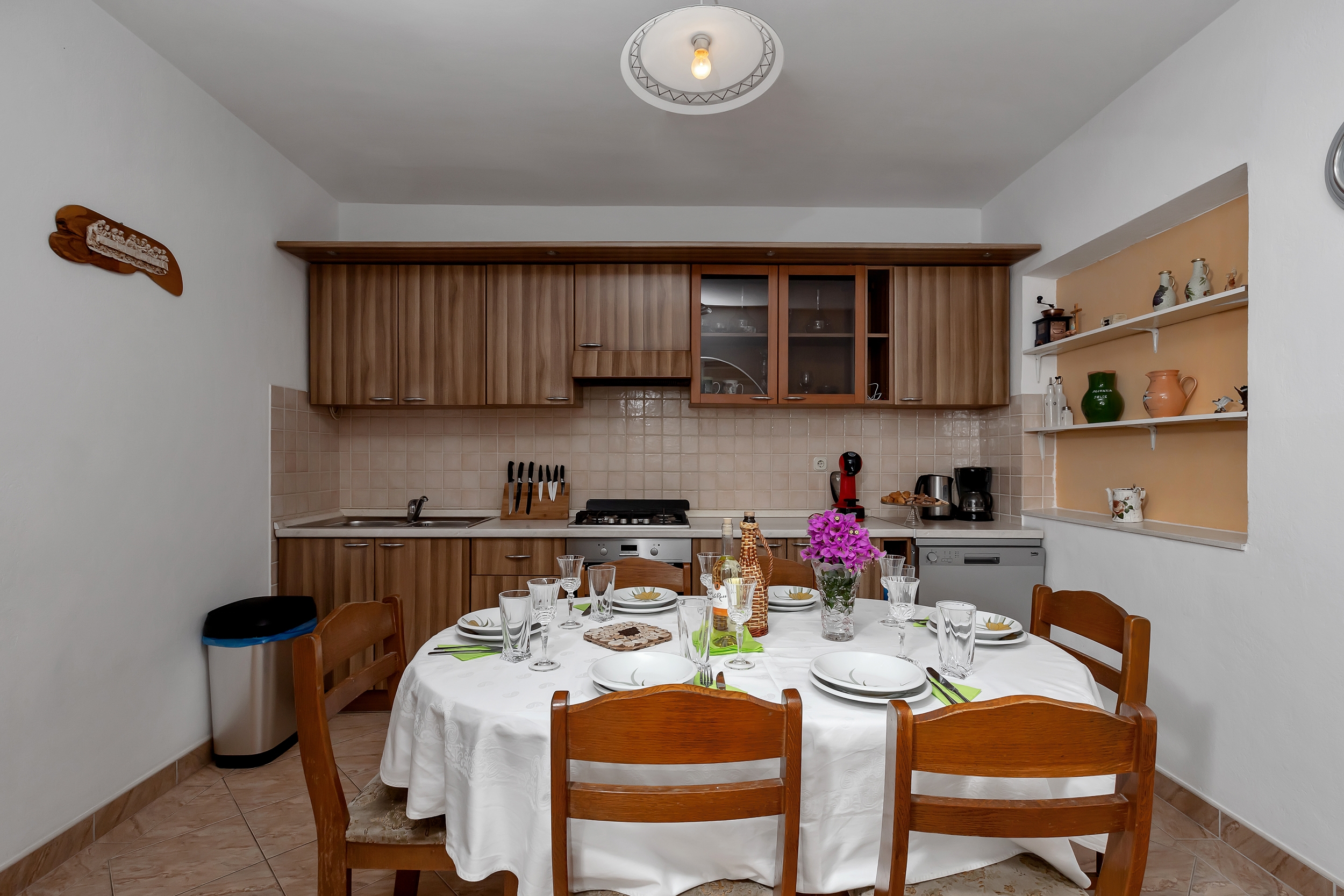 Two bedroom apartment with balcony and sea view Drašnice, Makarska  A-a