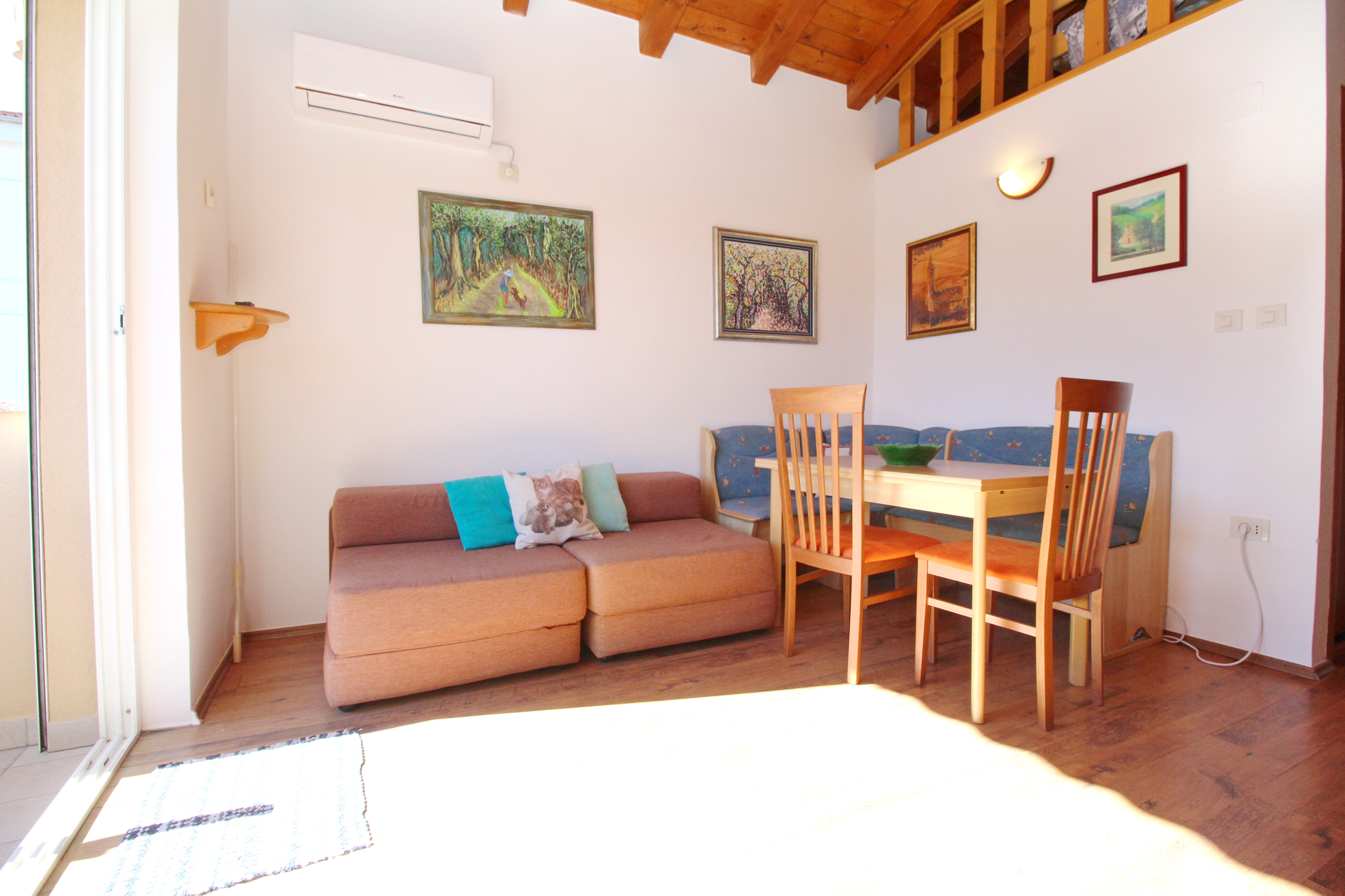 One bedroom apartment with balcony Baška, Krk  A-a