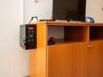 Povljana, Obývací pokoj v ubytování typu apartment, s klimatizací a WiFi.