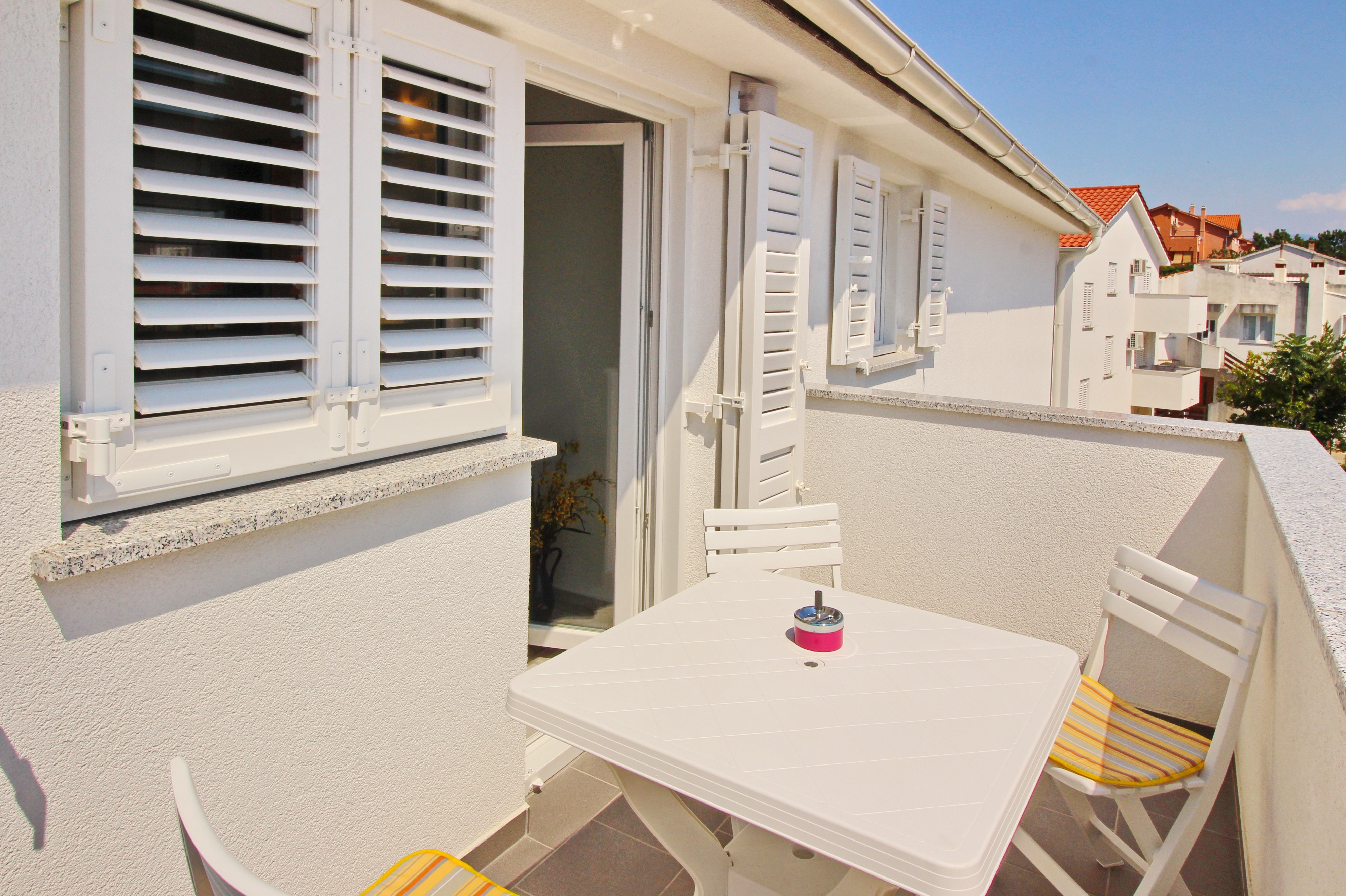 Two bedroom apartment with balcony Baška, Krk  A-a