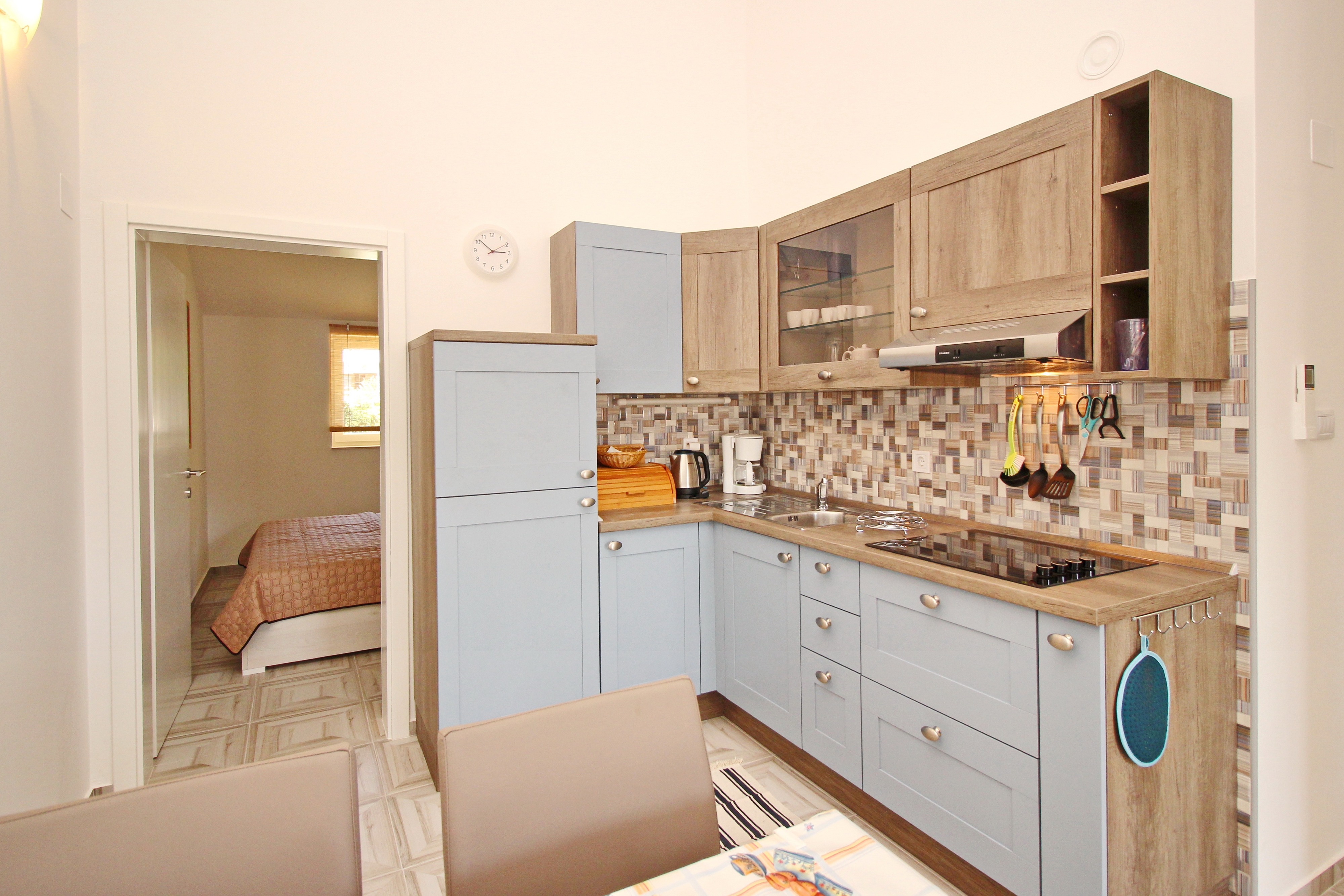 Two bedroom apartment with balcony Baška, Krk  A-a