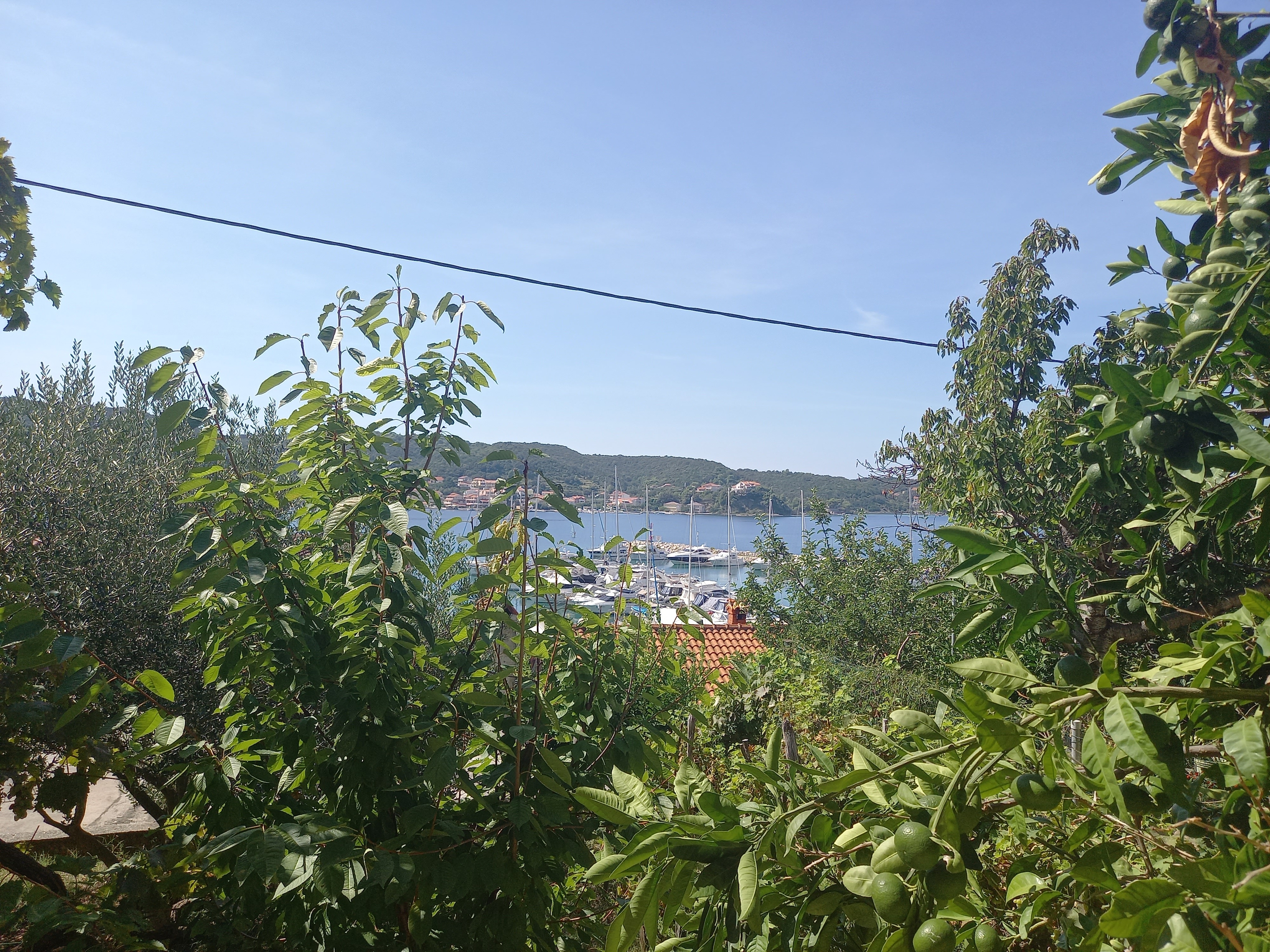 One bedroom apartment with terrace and sea view Supetarska Draga - Gornja, Rab  A-a