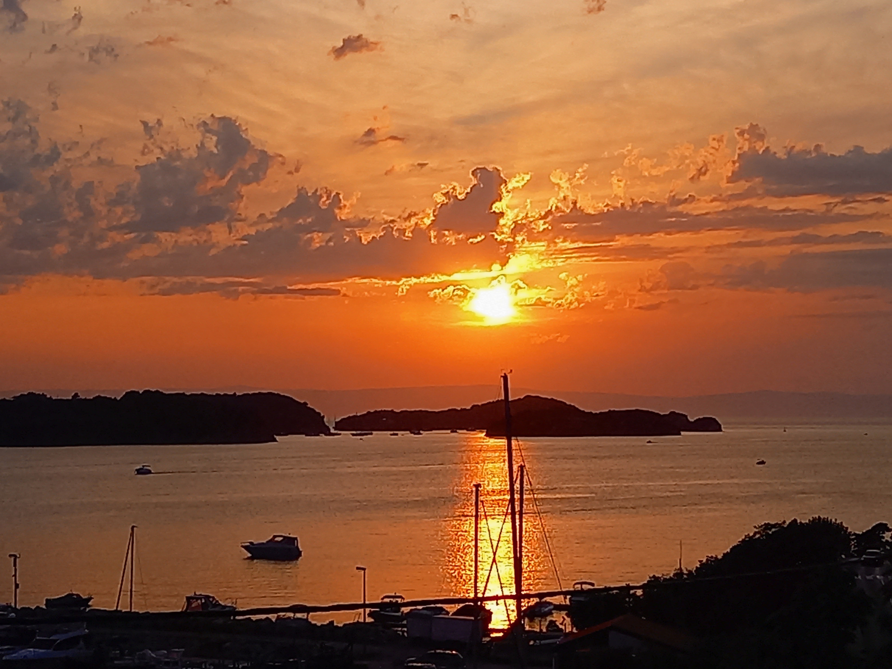 Two bedroom apartment with balcony and sea view Supetarska Draga - Gornja, Rab  A-c