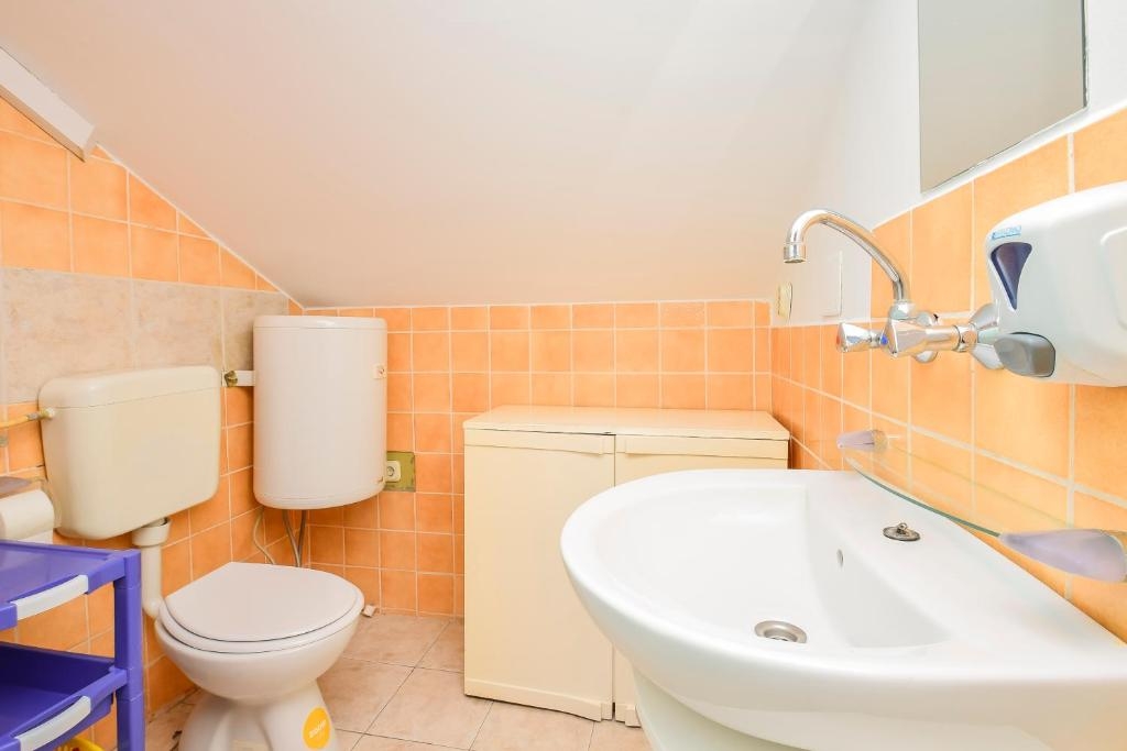 Studio flat with balcony and sea view Žaborić, Šibenik  AS-a