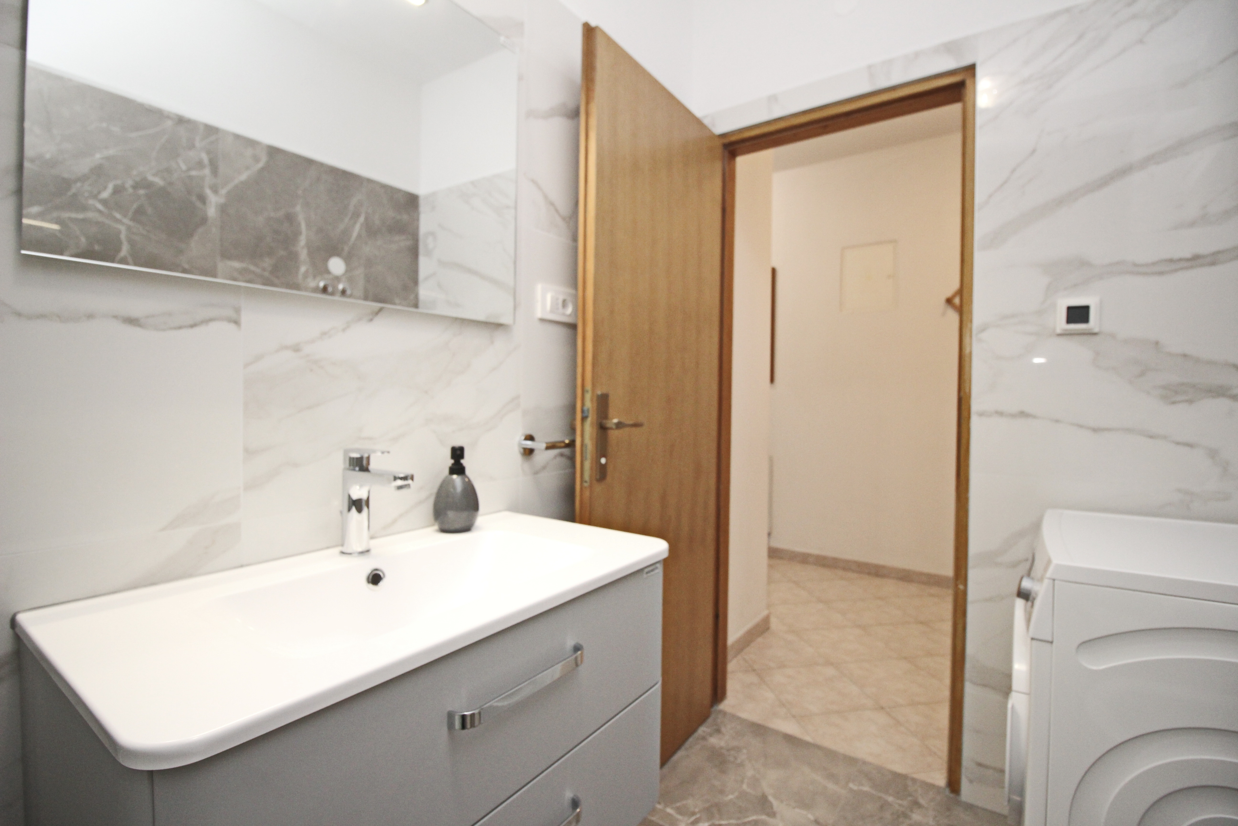 Three bedroom apartment with balcony Baška, Krk  A-a