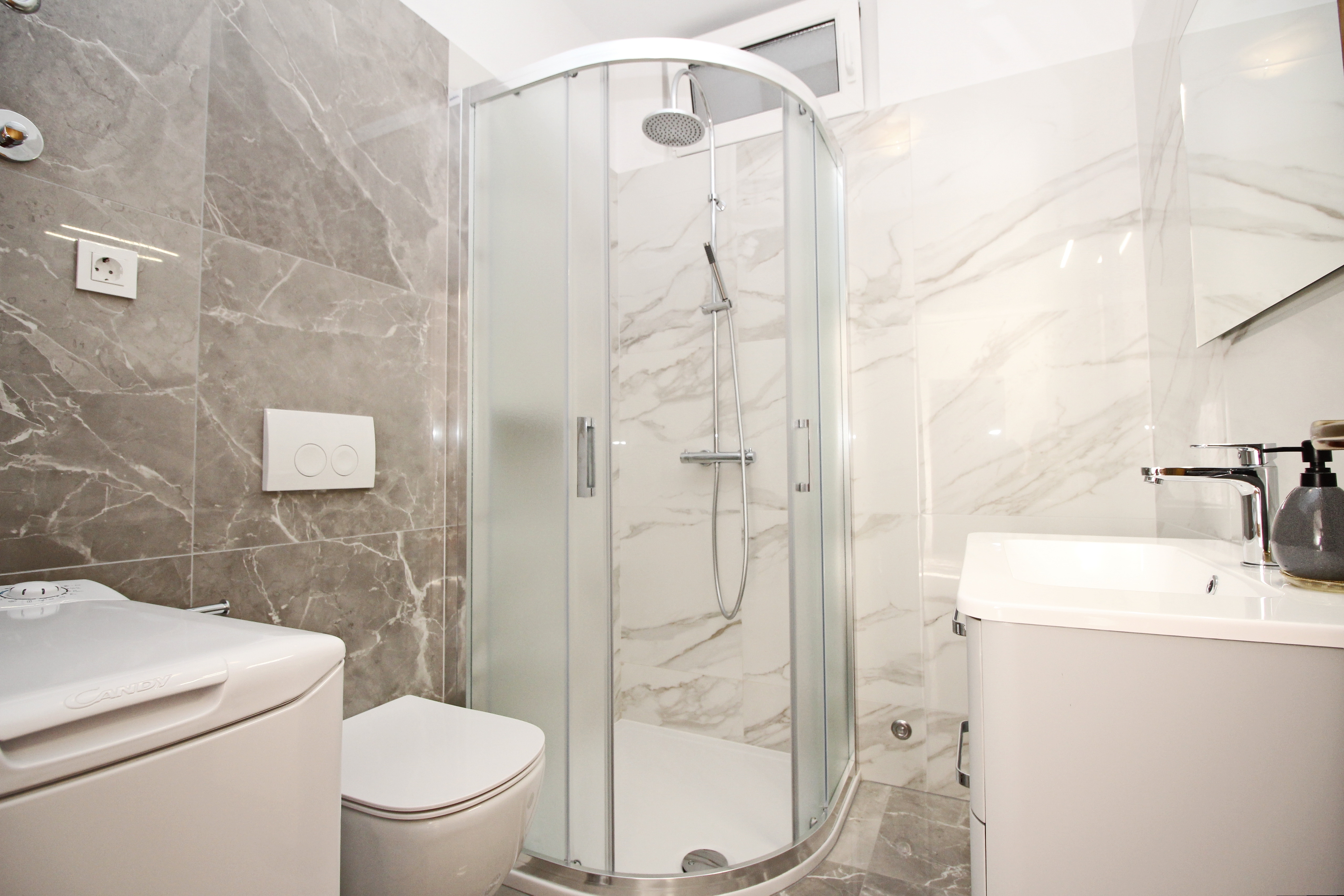 Two bedroom apartment with balcony Baška, Krk  A-b