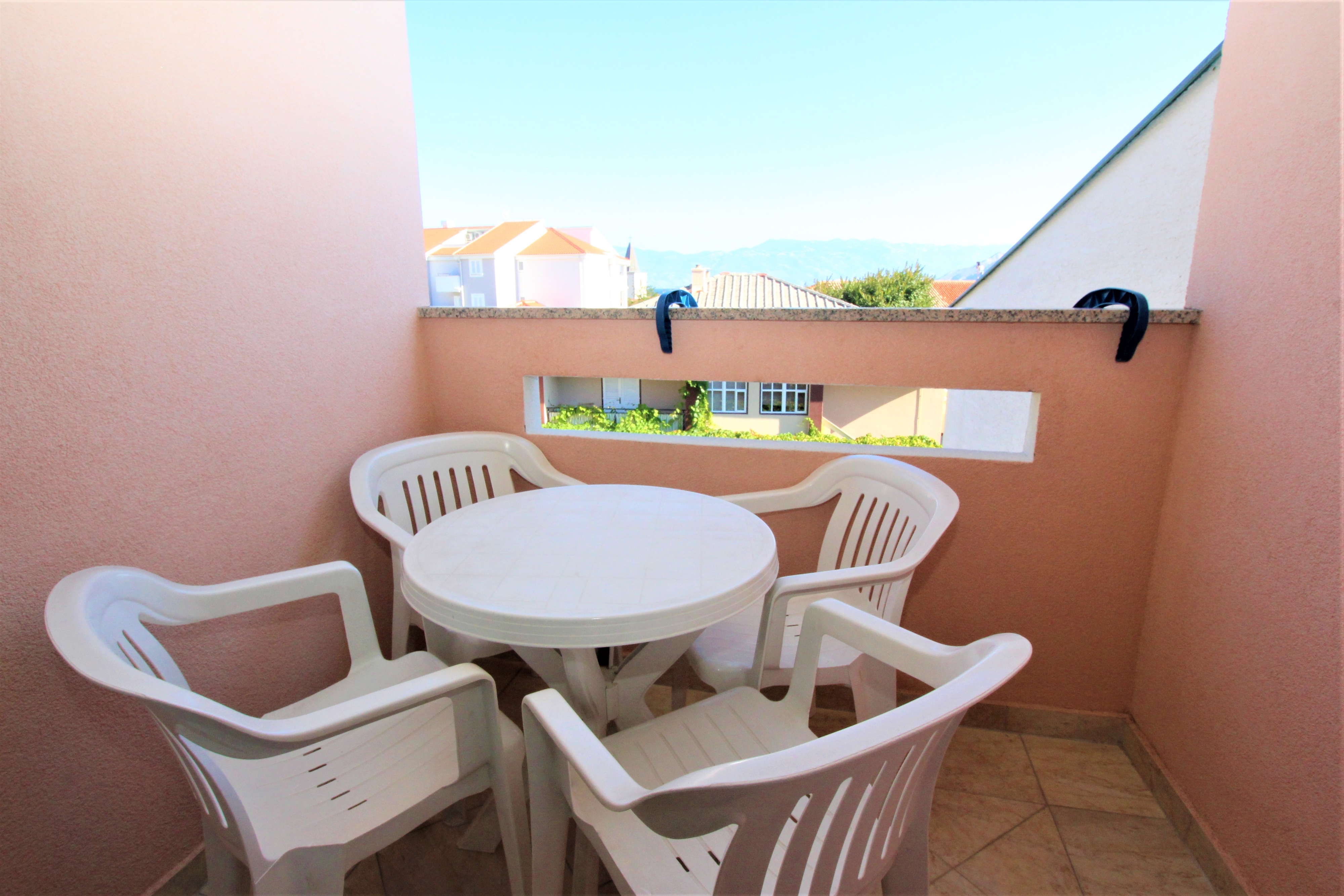Two bedroom apartment with balcony Baška, Krk  A-e