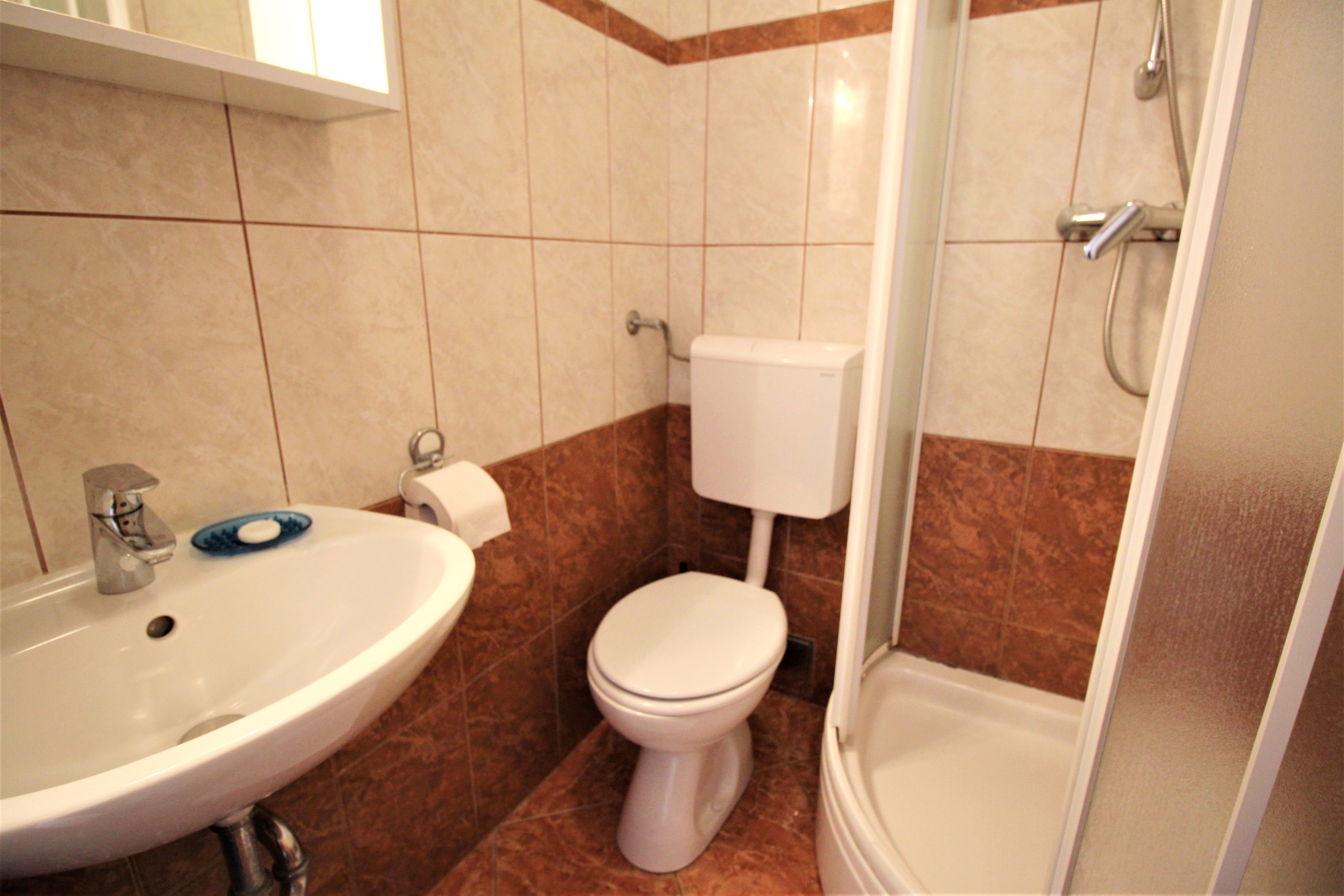Three bedroom apartment with terrace Baška, Krk  A-i