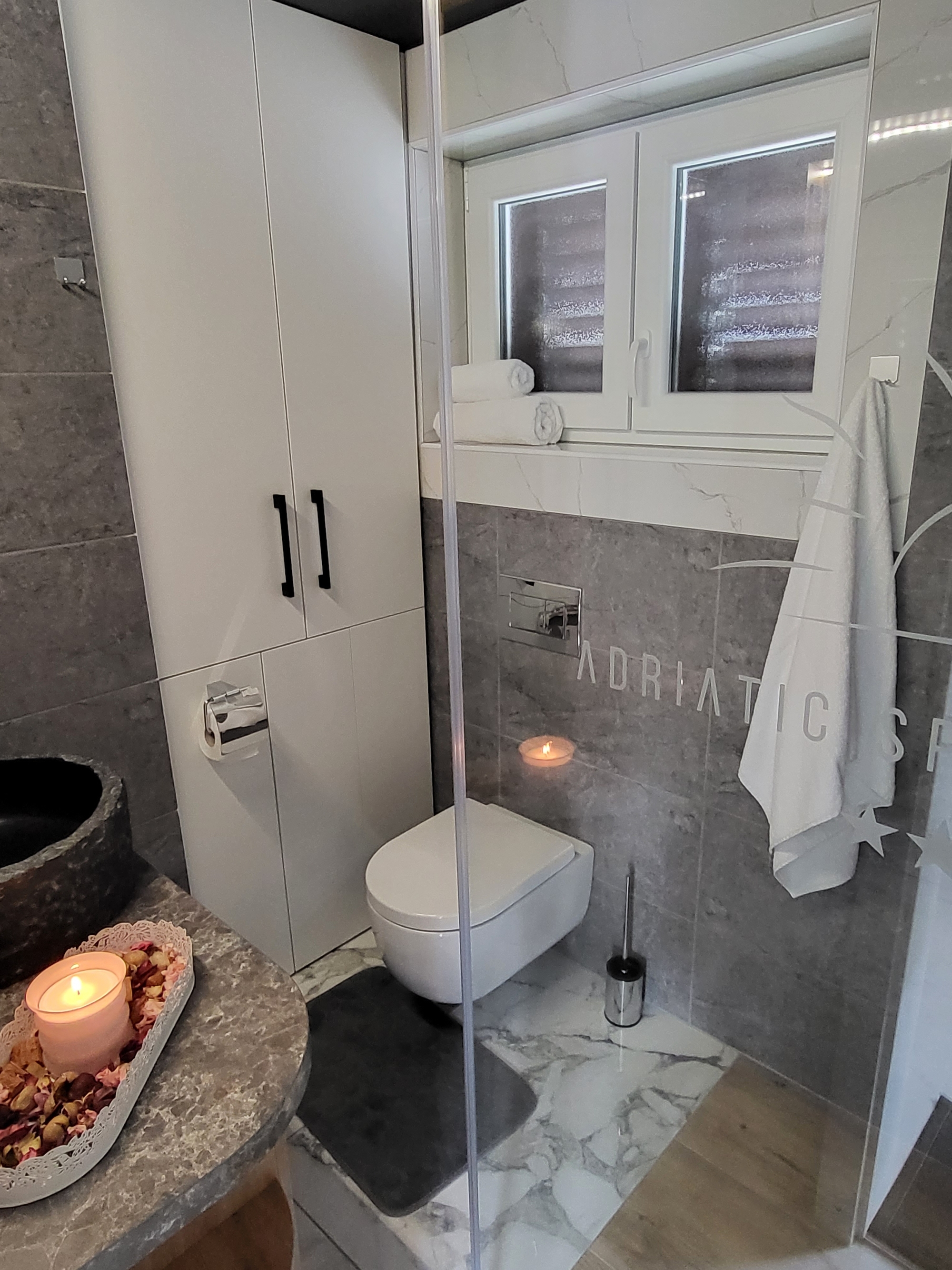 One bedroom apartment with terrace and sea view Selce, Crikvenica  A-a