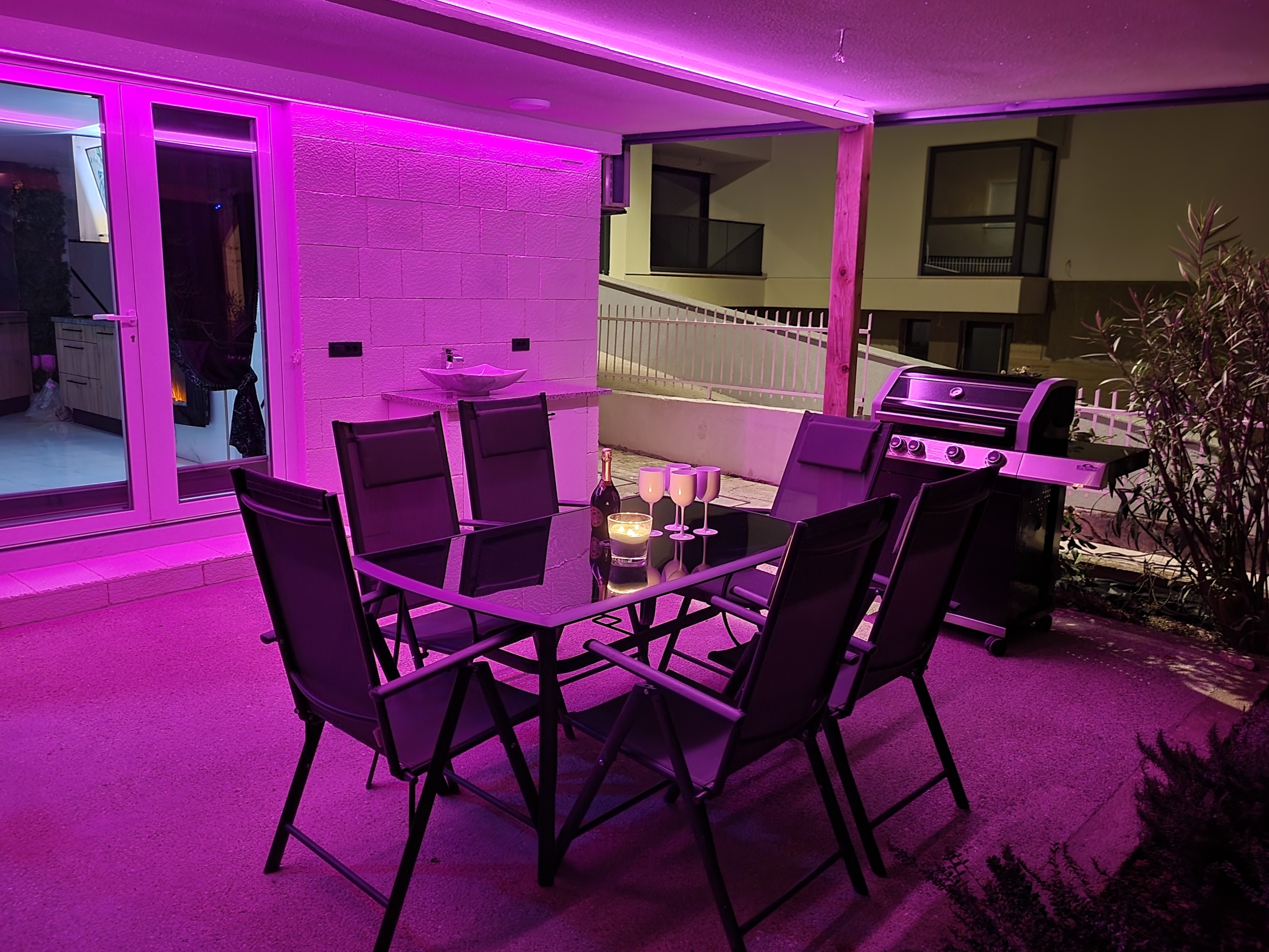 One bedroom apartment with terrace and sea view Selce, Crikvenica  A-a