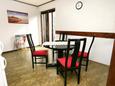 Dining room Rovinj, Dining room in the apartment, dopusteni kucni ljubimci i WIFI.