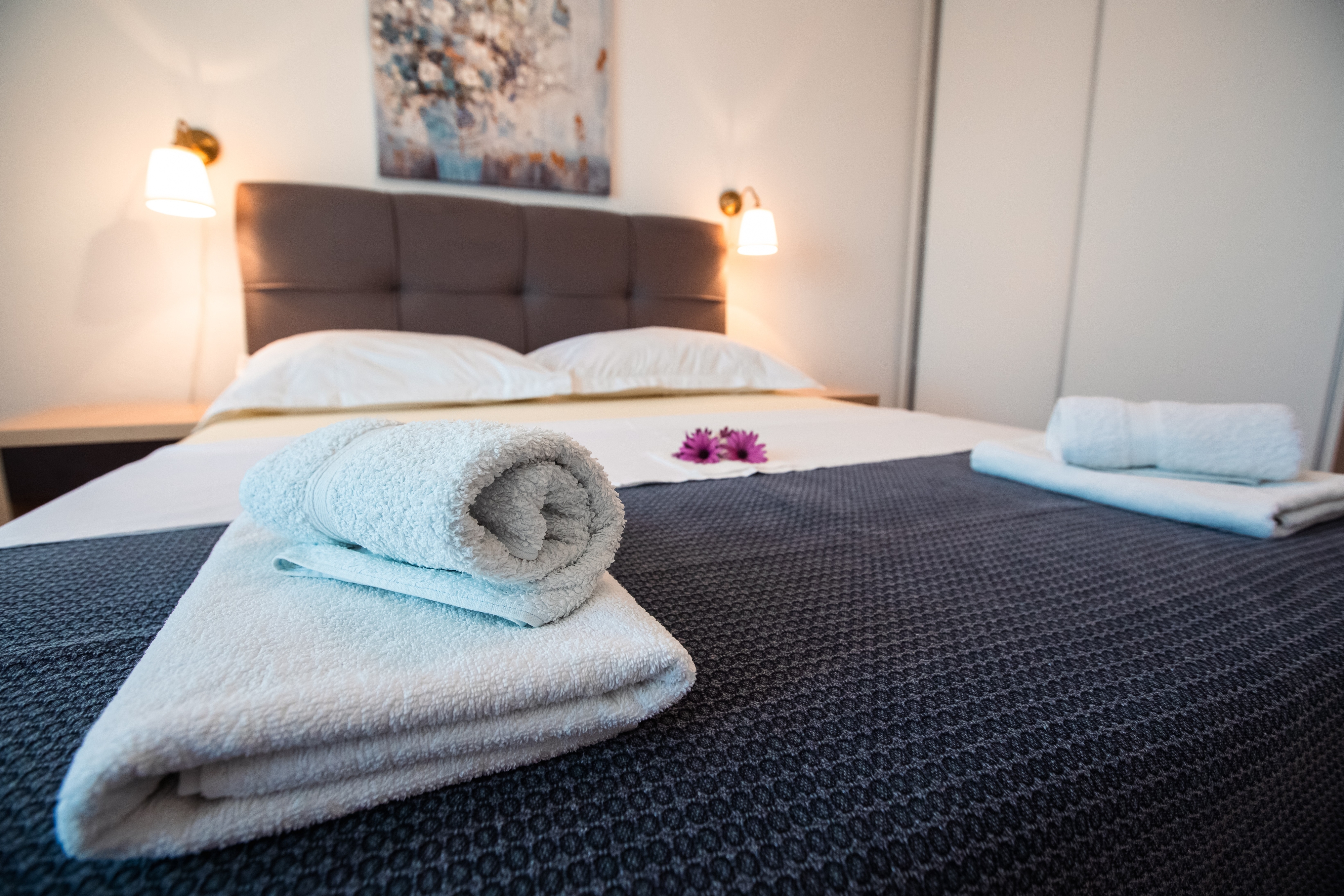 Two bedroom apartment with balcony and sea view Podstrana, Split (A-22748-a) Two bedroom apartment with balcony and sea view Podstrana, Split (A-22748-a)