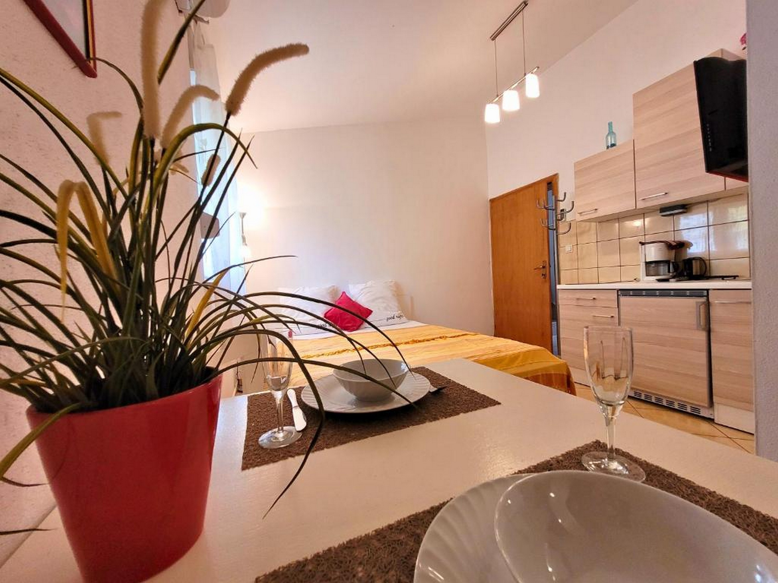 Studio flat with air-conditioning Vir  AS-a
