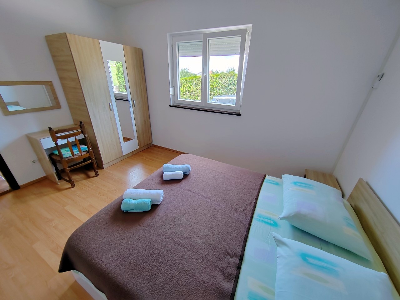 Two bedroom apartment with balcony Barbat, Rab  A-a