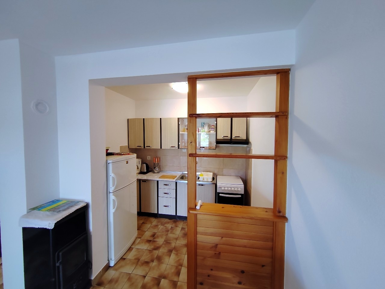 Two bedroom apartment with balcony Barbat, Rab  A-a