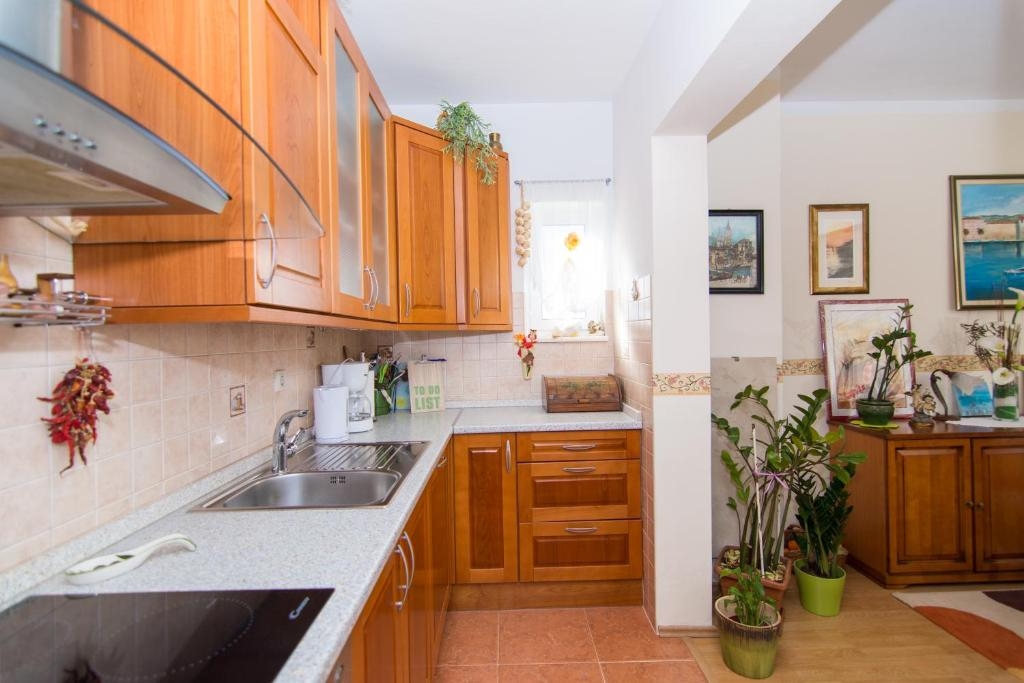 Two bedroom apartment with terrace and sea view Okrug Gornji, Čiovo  A-b
