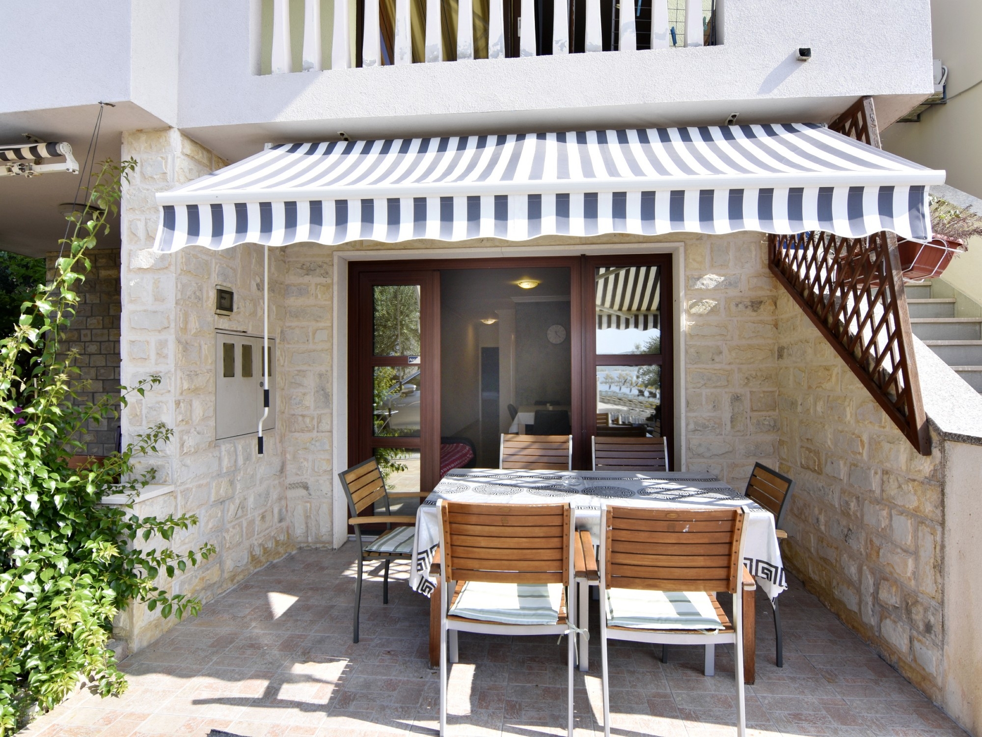 Two bedroom apartment with terrace Biograd na Moru, Biograd  A-a