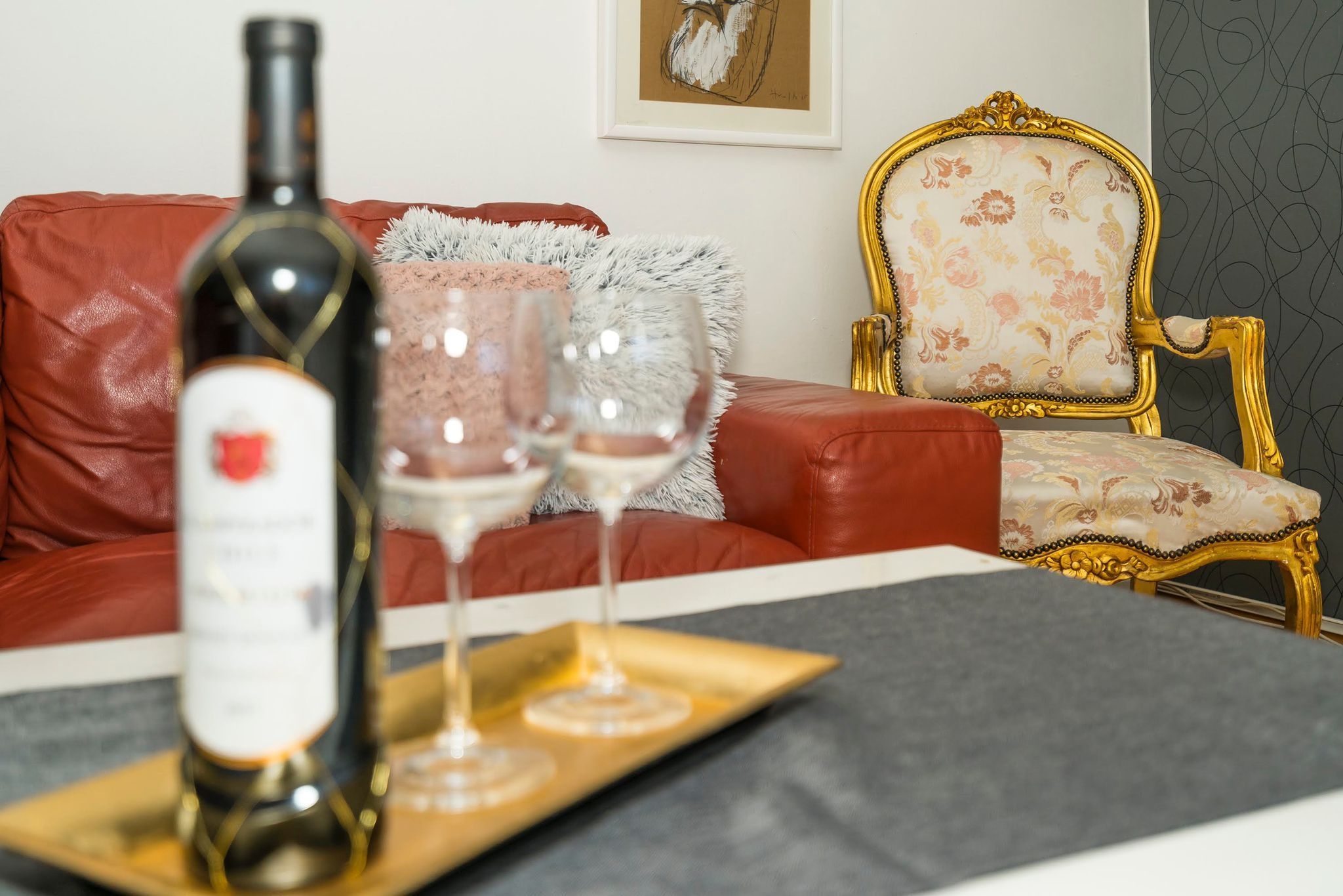 Two bedroom apartment with balcony and sea view Split (A-22841-a)