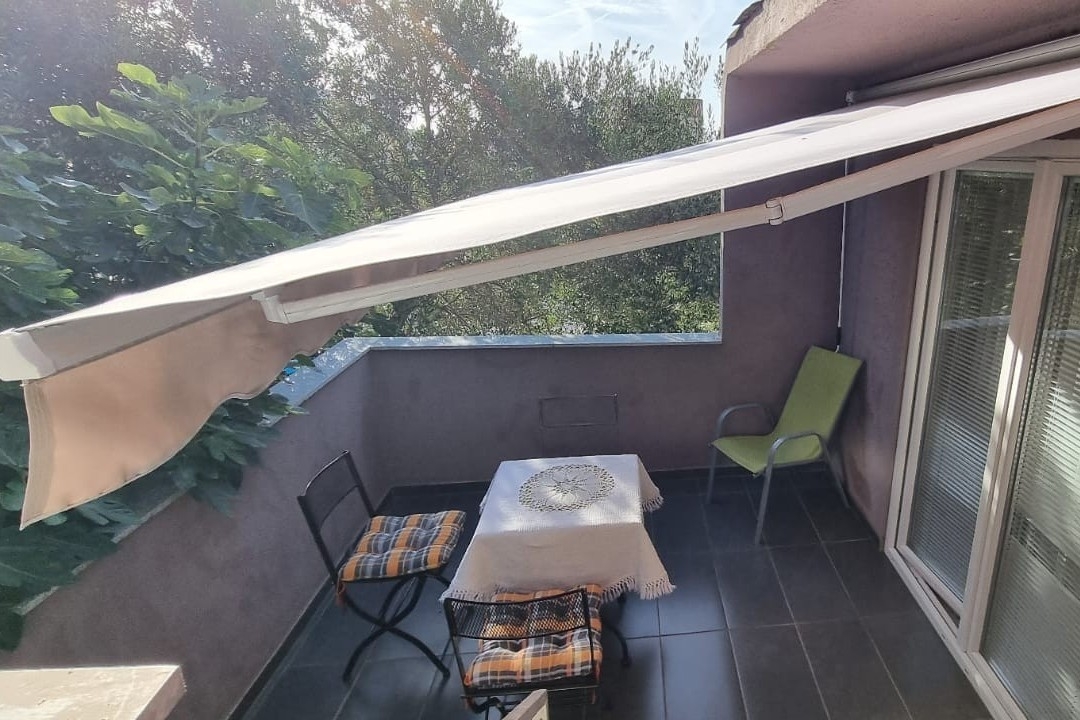 Studio flat with terrace Novalja, Pag  AS-c