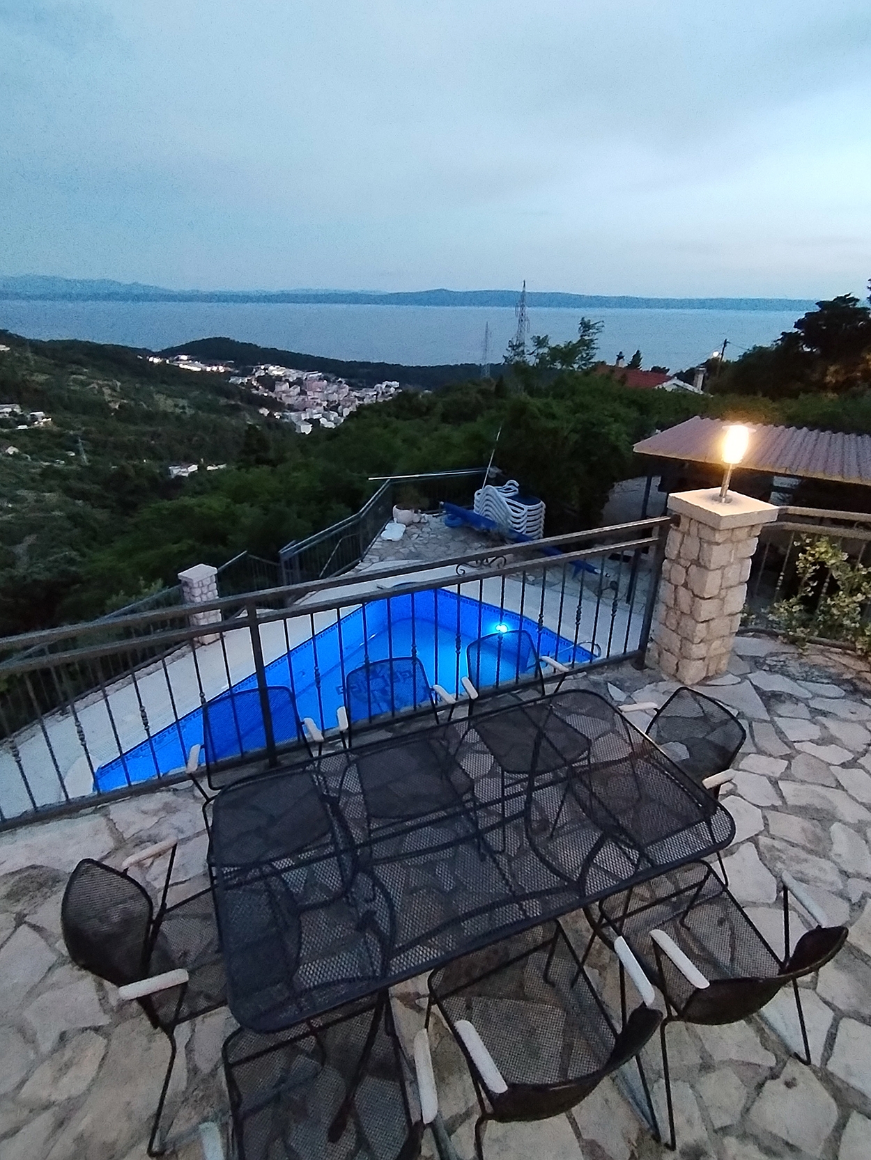 Four bedroom house with terrace and sea view Makarska  K