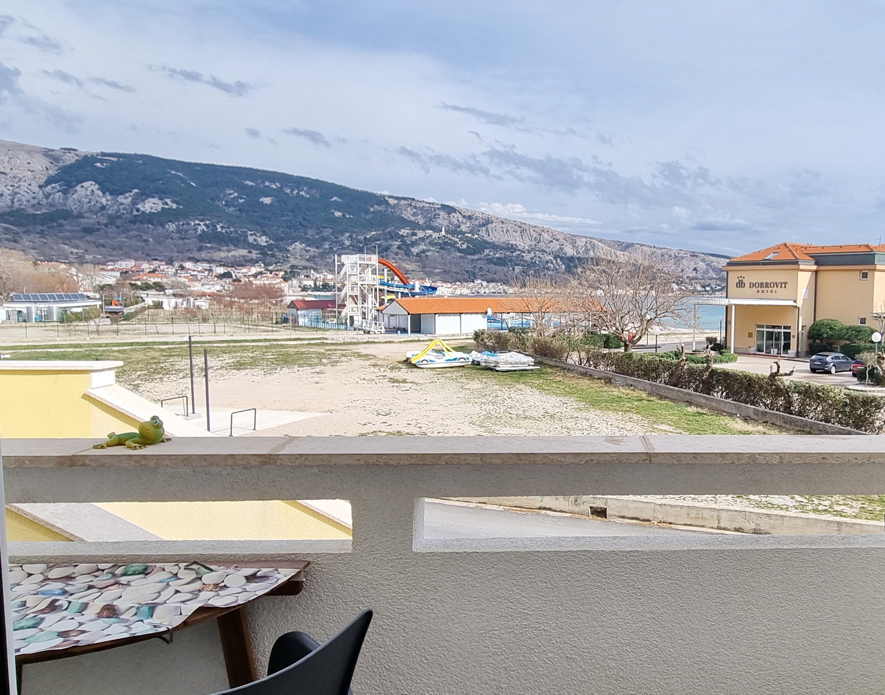 Studio flat with balcony Baška, Krk  AS-a