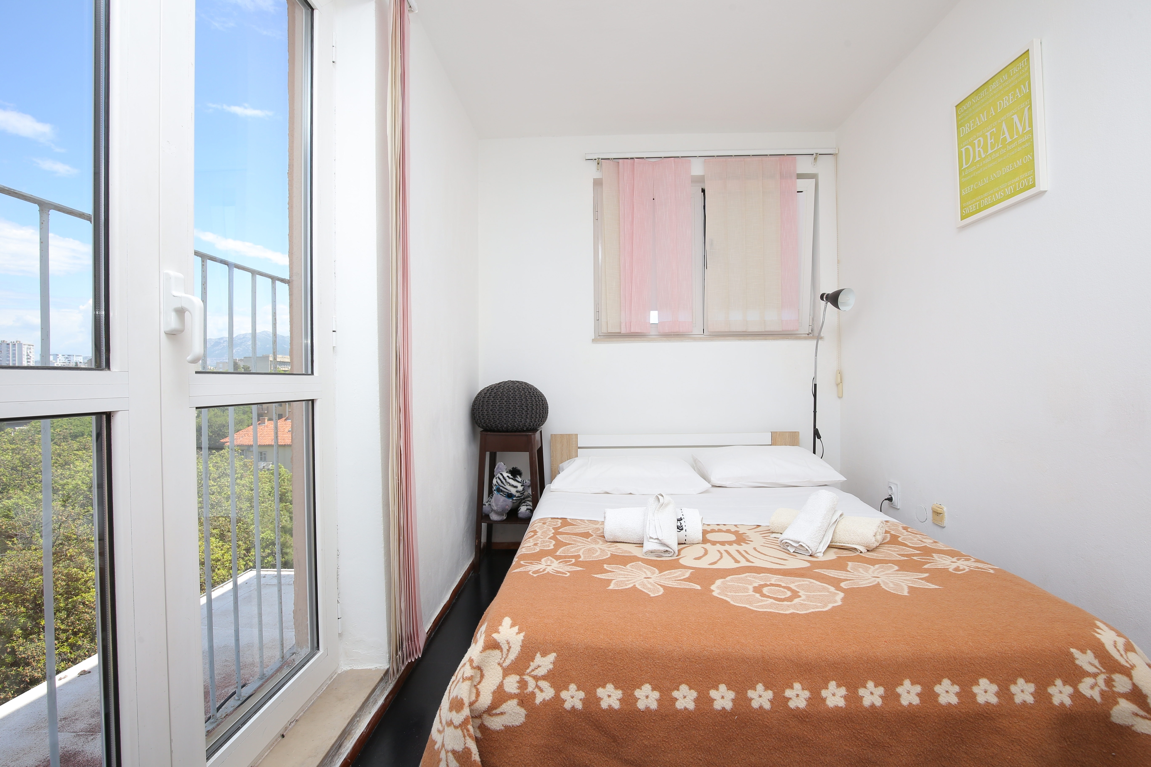 Two bedroom apartment with balcony and sea view Split  A-a
