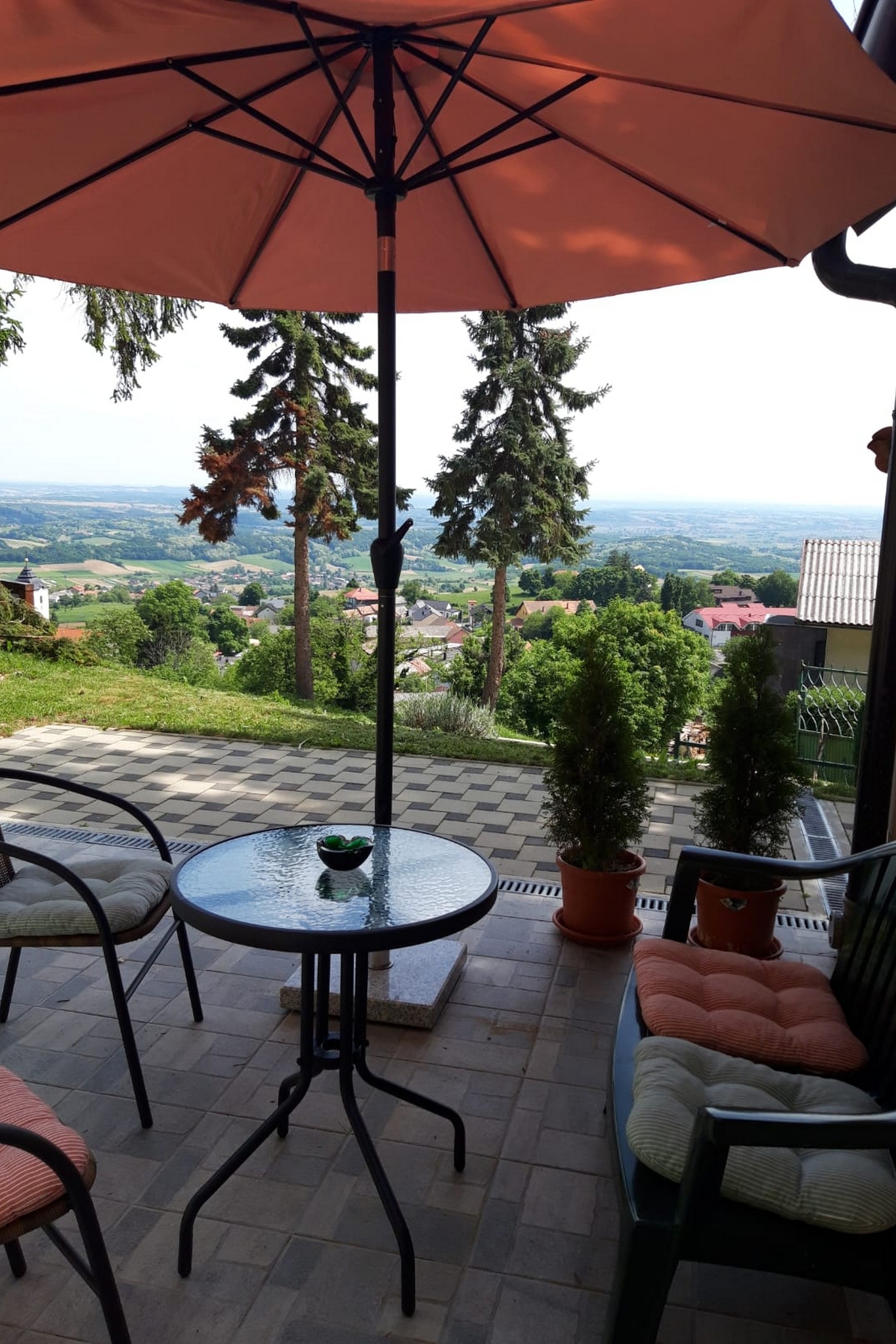 One bedroom apartment with terrace Kalnik, Podravina  A-a