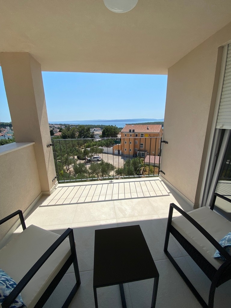 Two bedroom apartment with balcony and sea view Punat, Krk  A-a