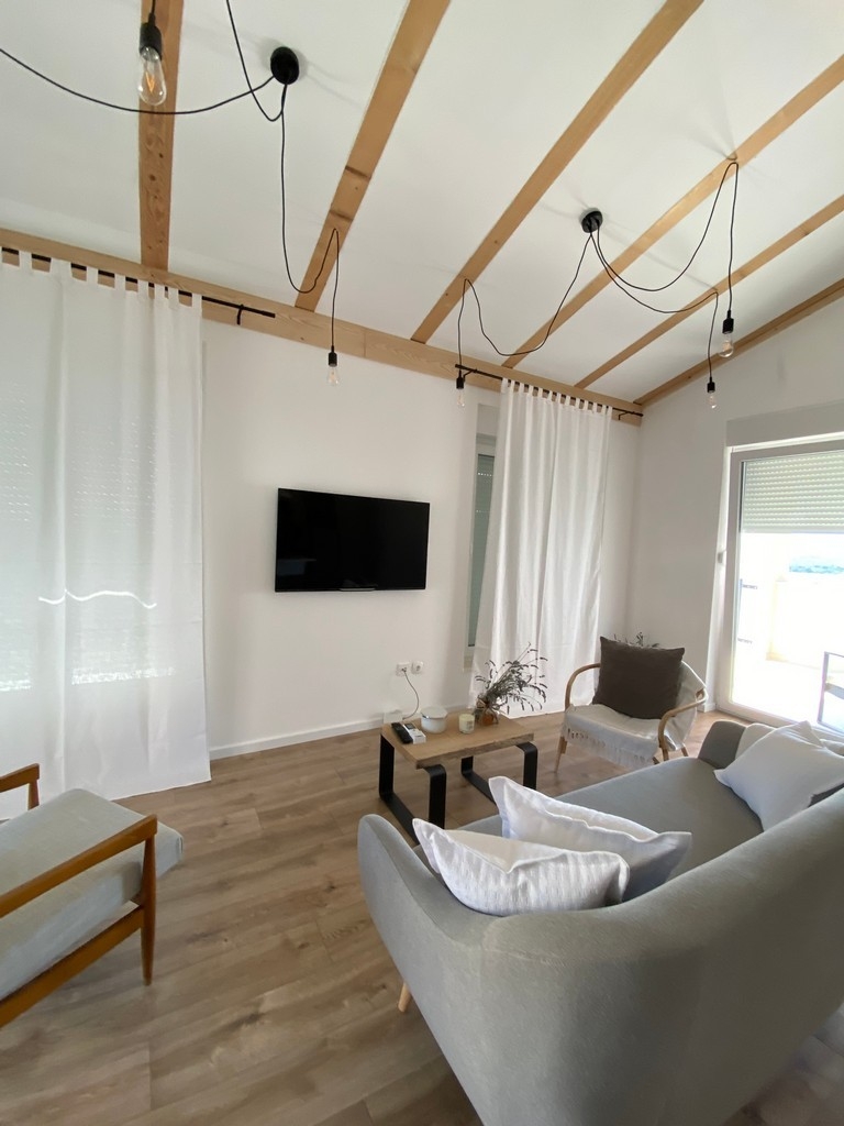 Two bedroom apartment with balcony and sea view Punat, Krk  A-a