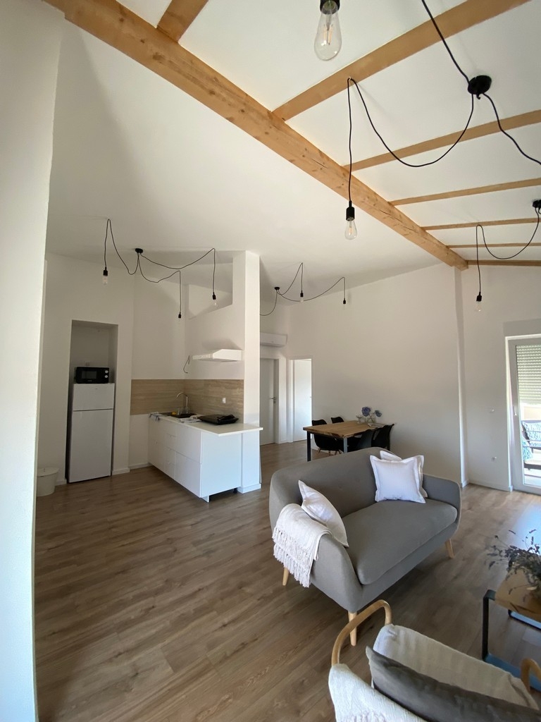 Two bedroom apartment with balcony and sea view Punat, Krk  A-a