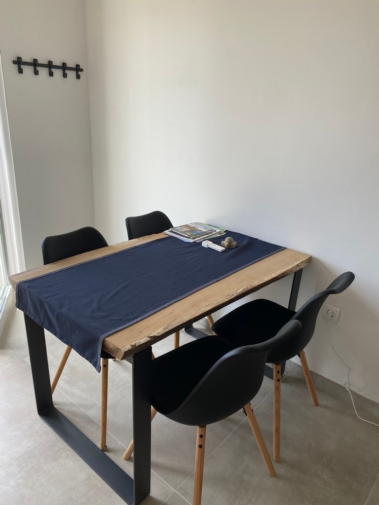 One bedroom apartment with terrace and sea view Punat, Krk  A-b