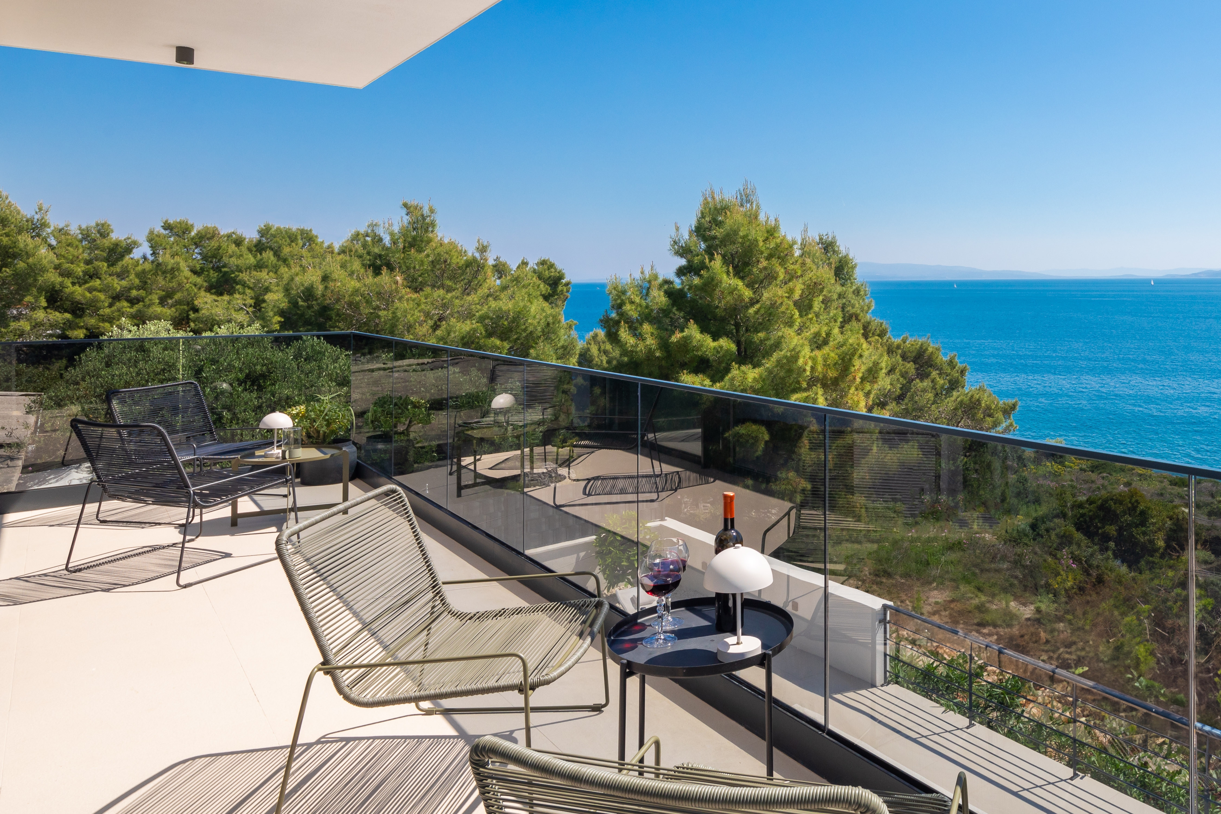 Comfortable and spacious house with terrace and sea view Rastići, Čiovo  K