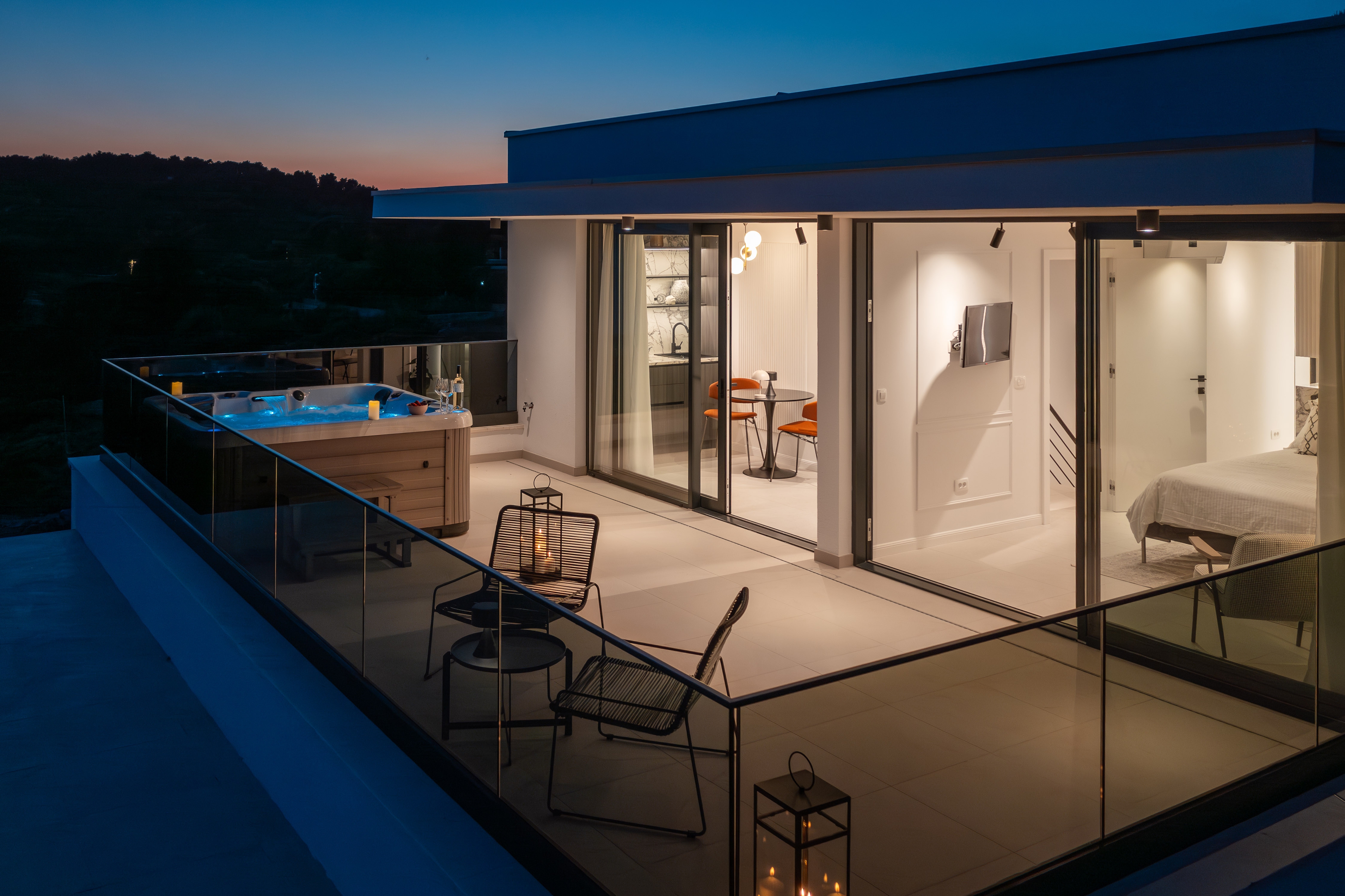 Comfortable and spacious house with terrace and sea view Rastići, Čiovo  K