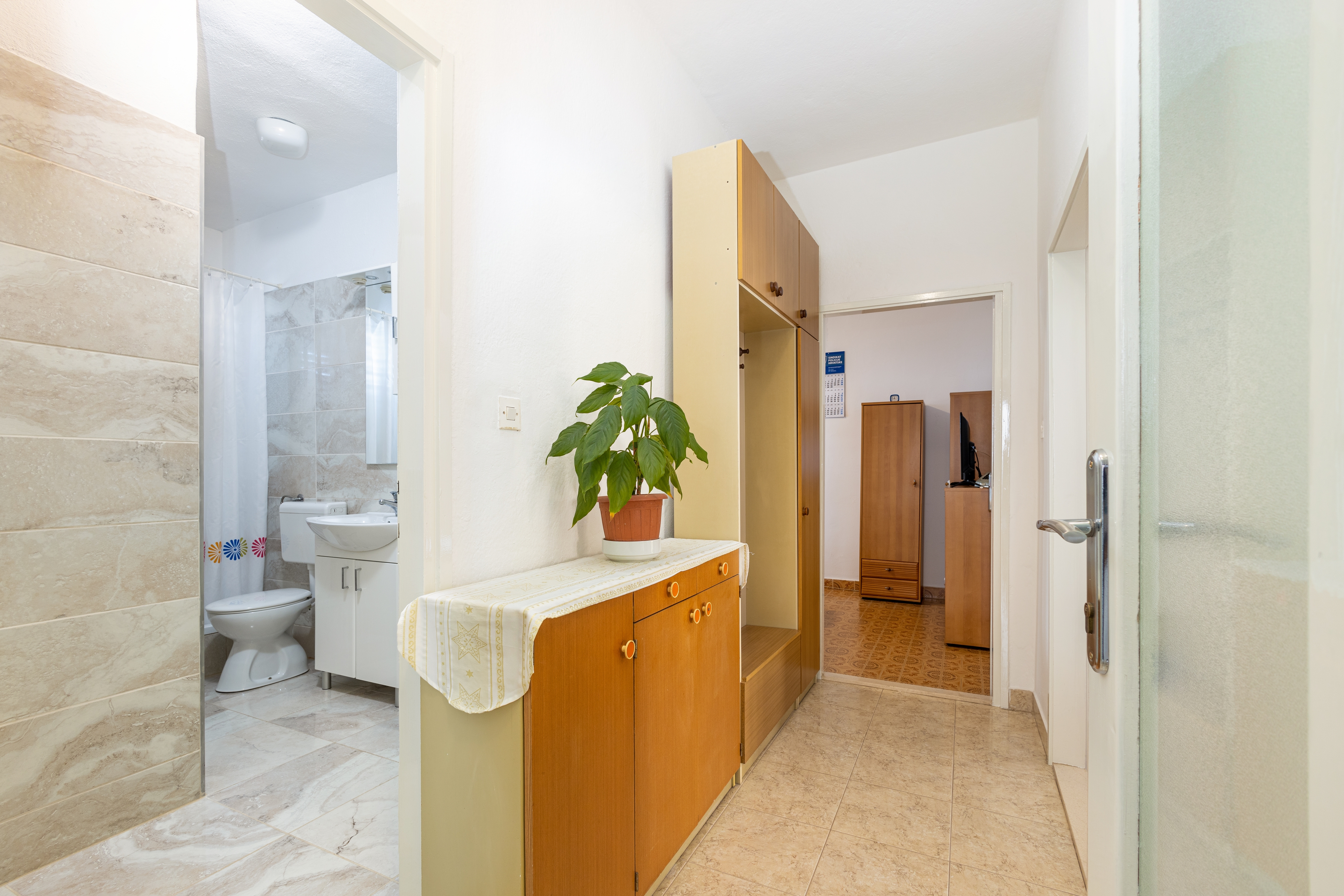 Two bedroom apartment with balcony Tučepi, Makarska  A-a