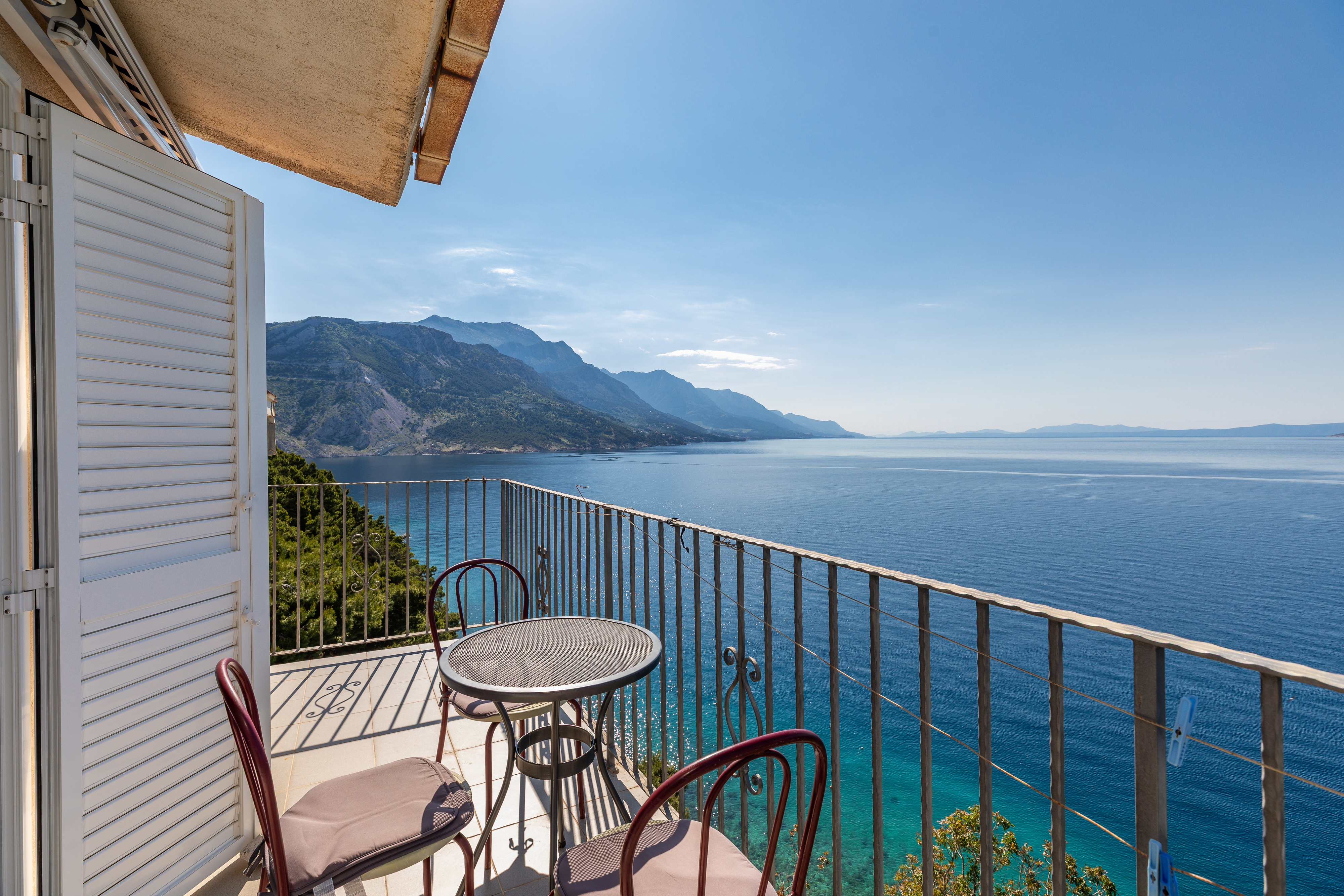 One bedroom apartment near beach Pisak (Omiš) (A-22946-a)