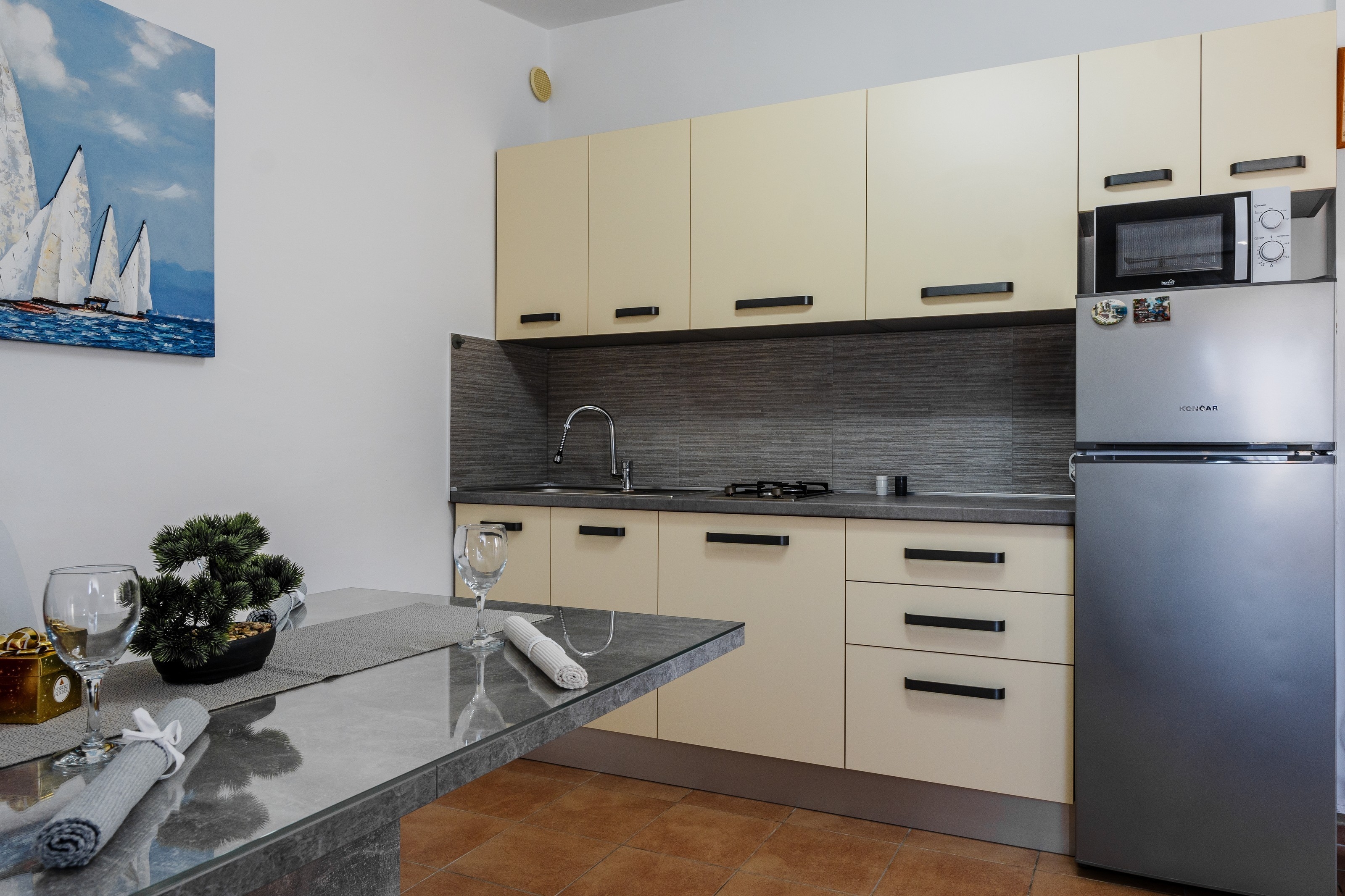 Two bedroom apartment with terrace Vir  A-a