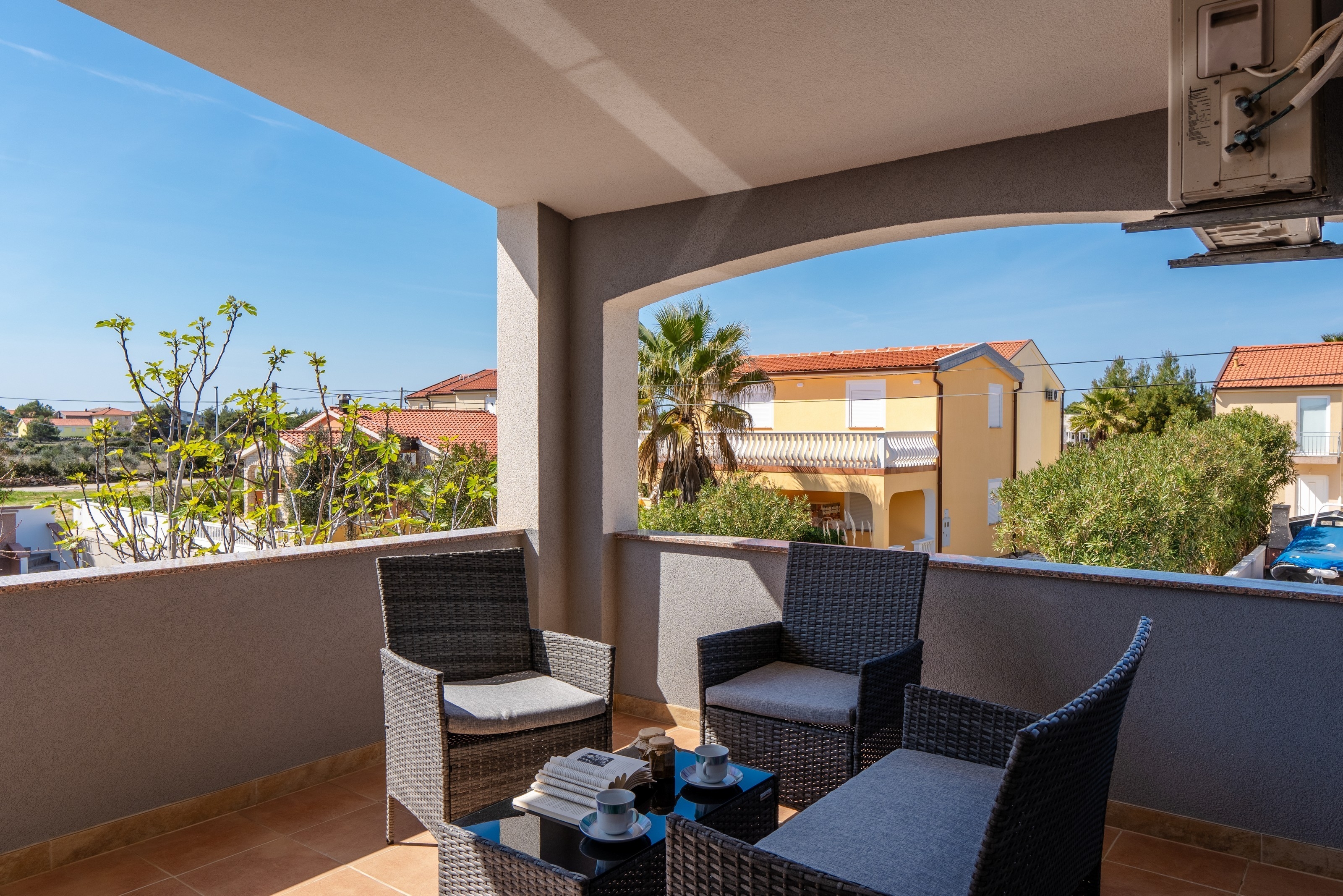 Two bedroom apartment with terrace Vir  A-a