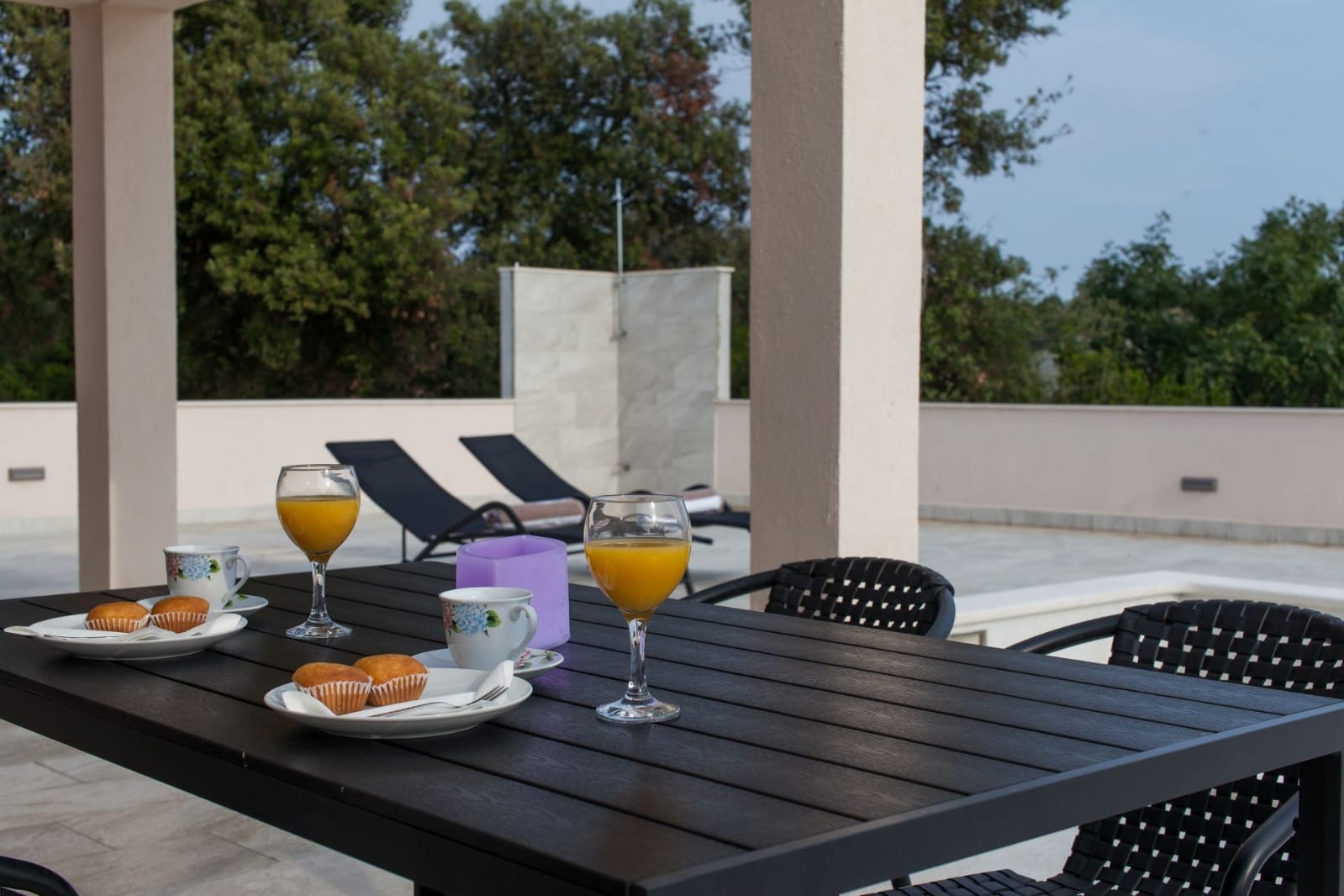 Two bedroom house with terrace and sea view Sevid, Trogir  K